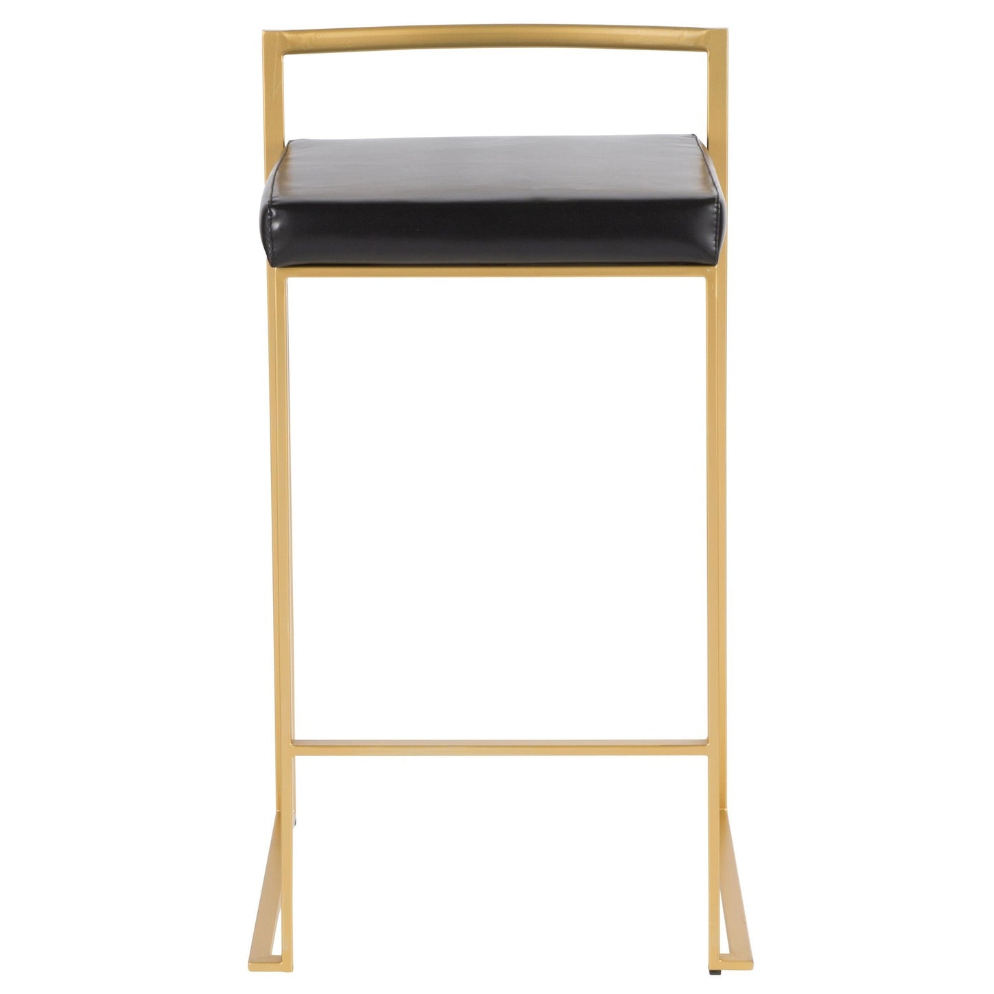 Majestic Office Furniture Stacker 26" Fixed-Height Counter Stool - Set of 2