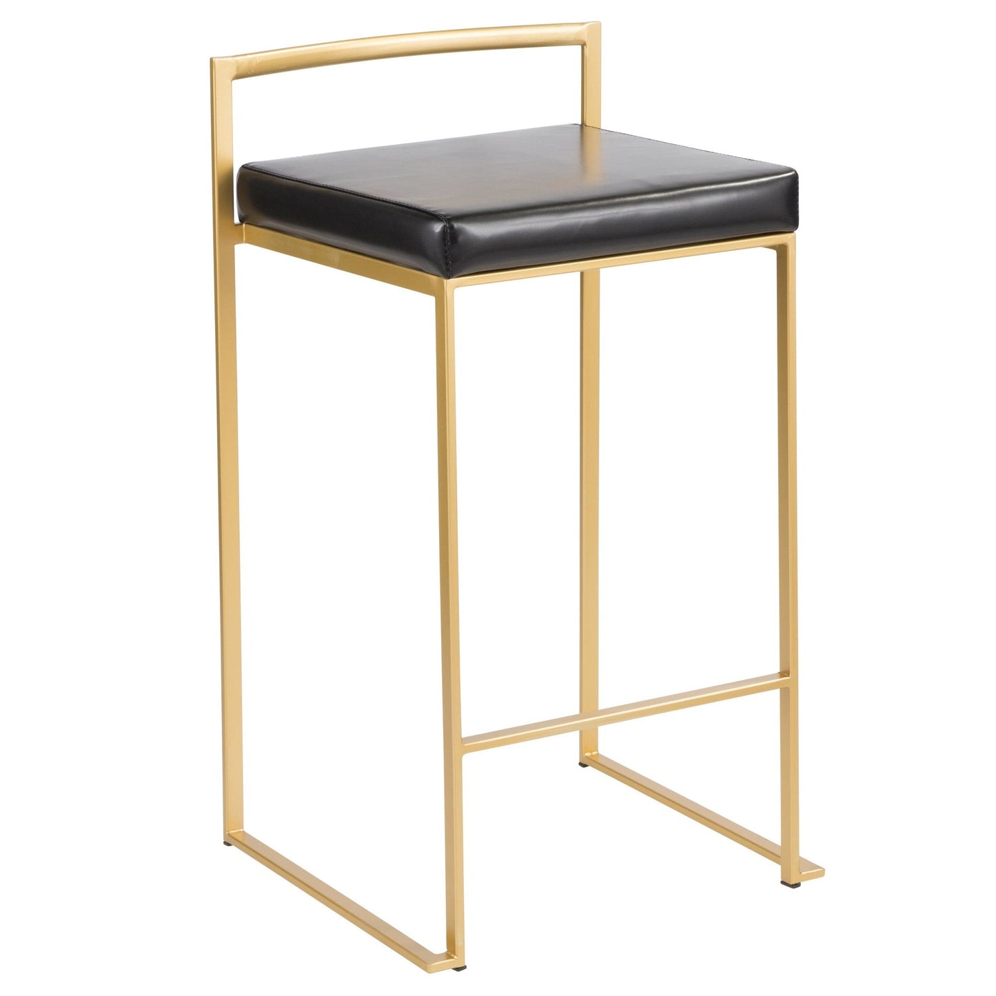 Majestic Office Furniture Stacker 26" Fixed-Height Counter Stool - Set of 2