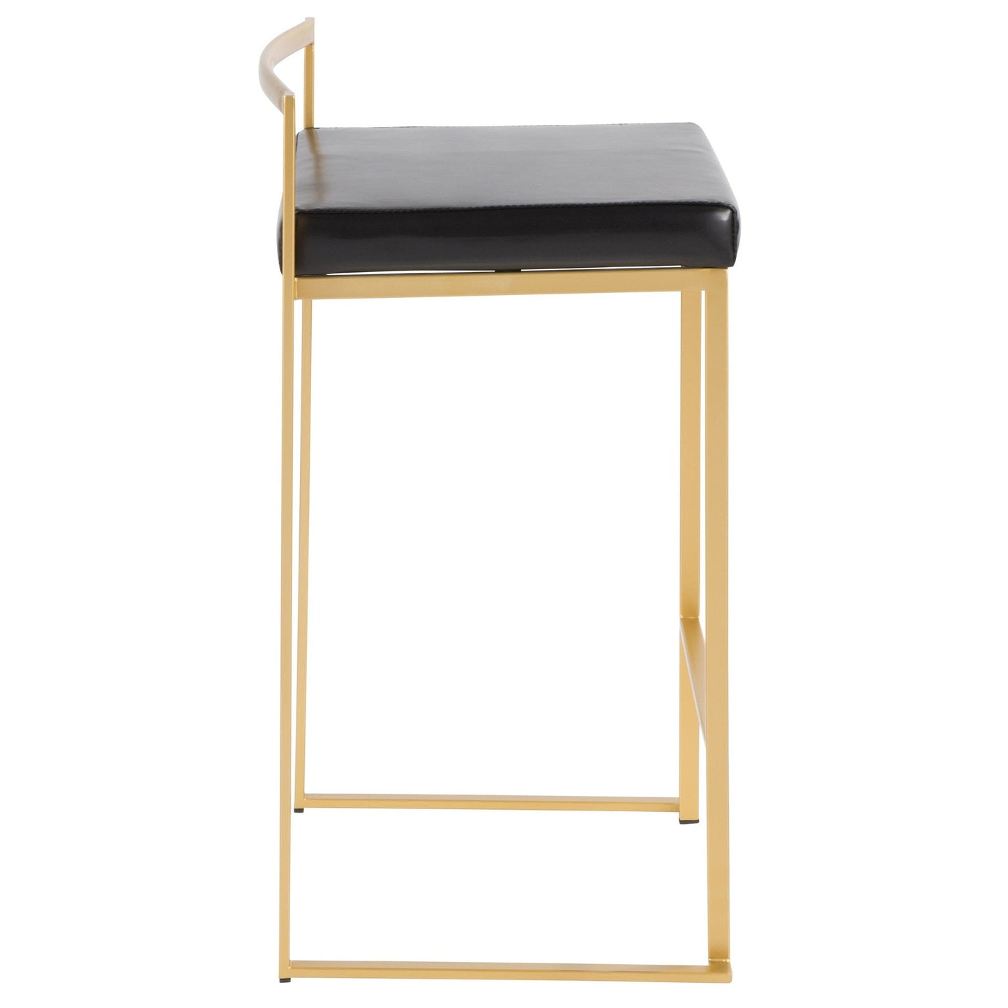 Majestic Office Furniture Stacker 26" Fixed-Height Counter Stool - Set of 2