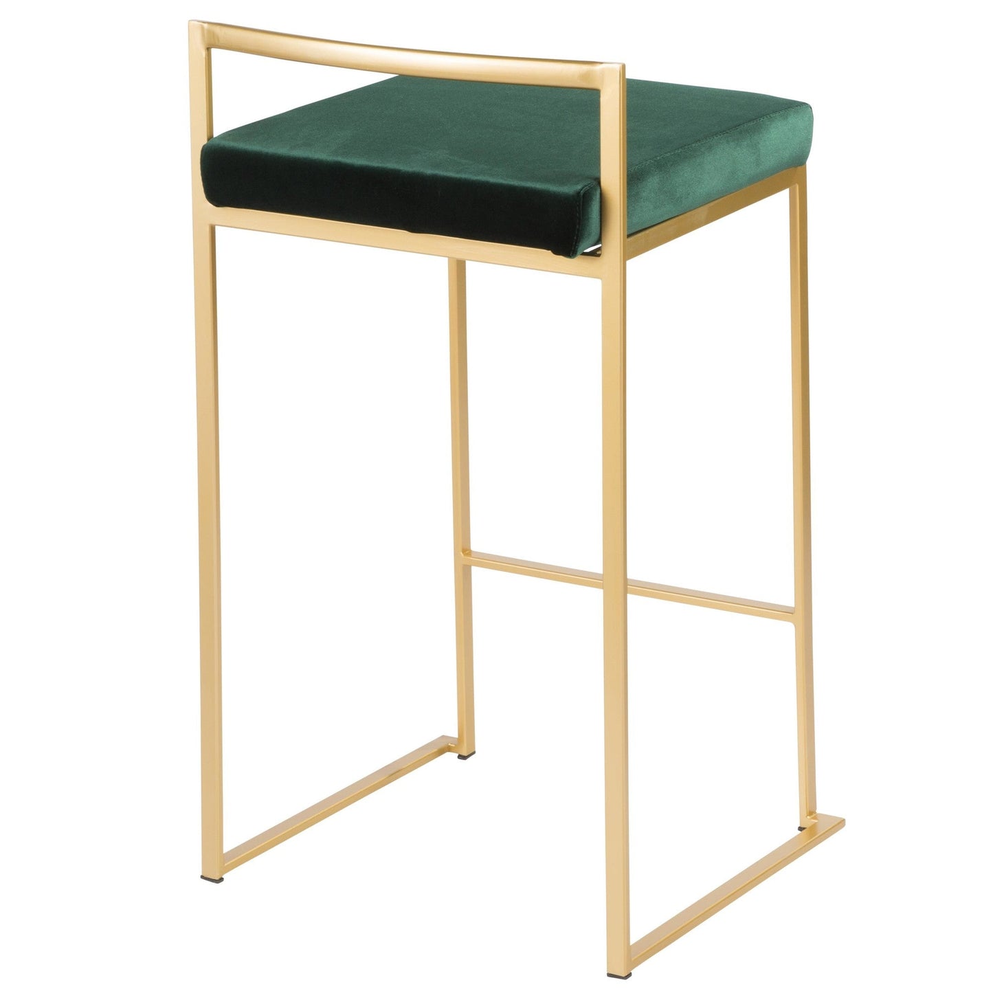 Majestic Office Furniture Stacker 26" Fixed-Height Counter Stool - Set of 2
