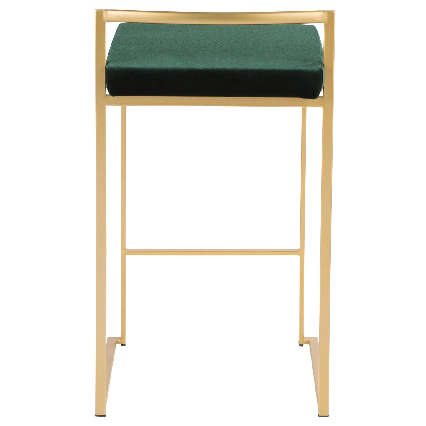Majestic Office Furniture Stacker 26" Fixed-Height Counter Stool - Set of 2