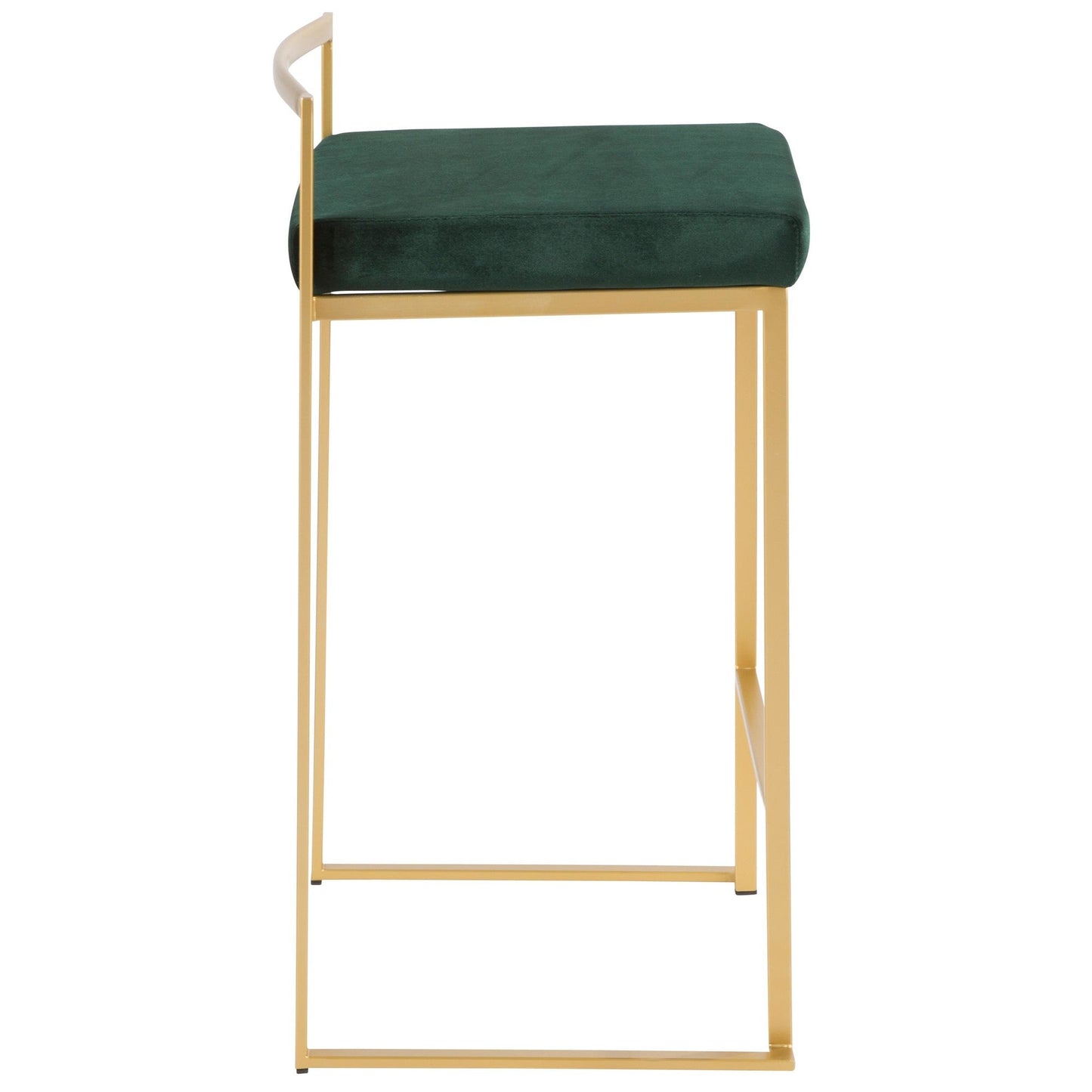 Majestic Office Furniture Stacker 26" Fixed-Height Counter Stool - Set of 2