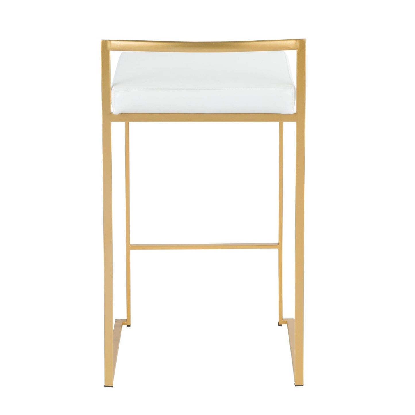 Majestic Office Furniture Stacker 26" Fixed-Height Counter Stool - Set of 2
