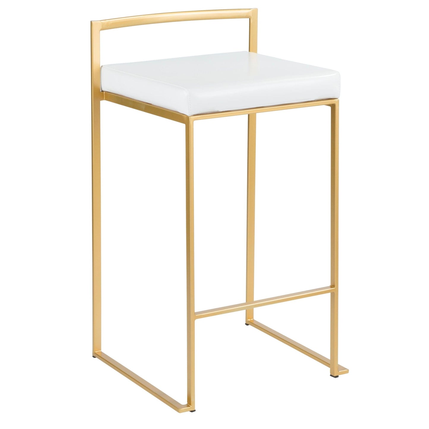 Majestic Office Furniture Stacker 26" Fixed-Height Counter Stool - Set of 2