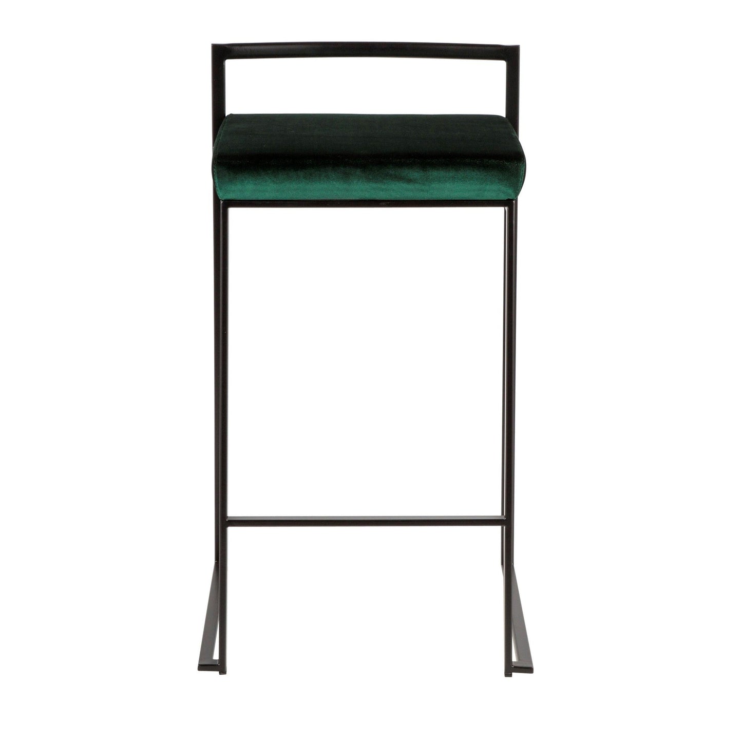 Majestic Office Furniture Stacker 26" Fixed-Height Counter Stool - Set of 2