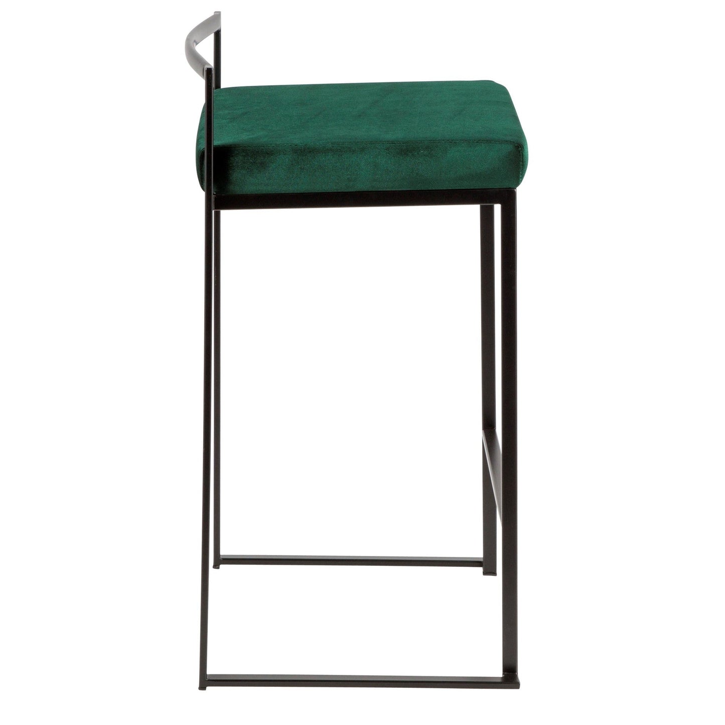 Majestic Office Furniture Stacker 26" Fixed-Height Counter Stool - Set of 2