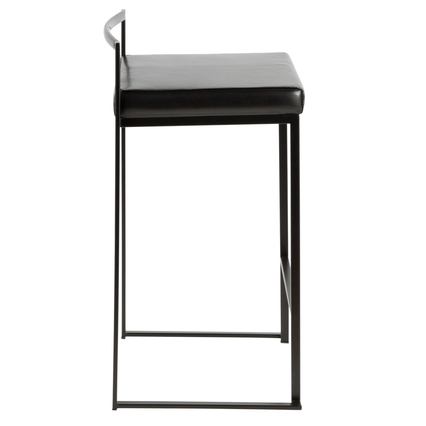 Majestic Office Furniture Stacker 26" Fixed-Height Counter Stool - Set of 2