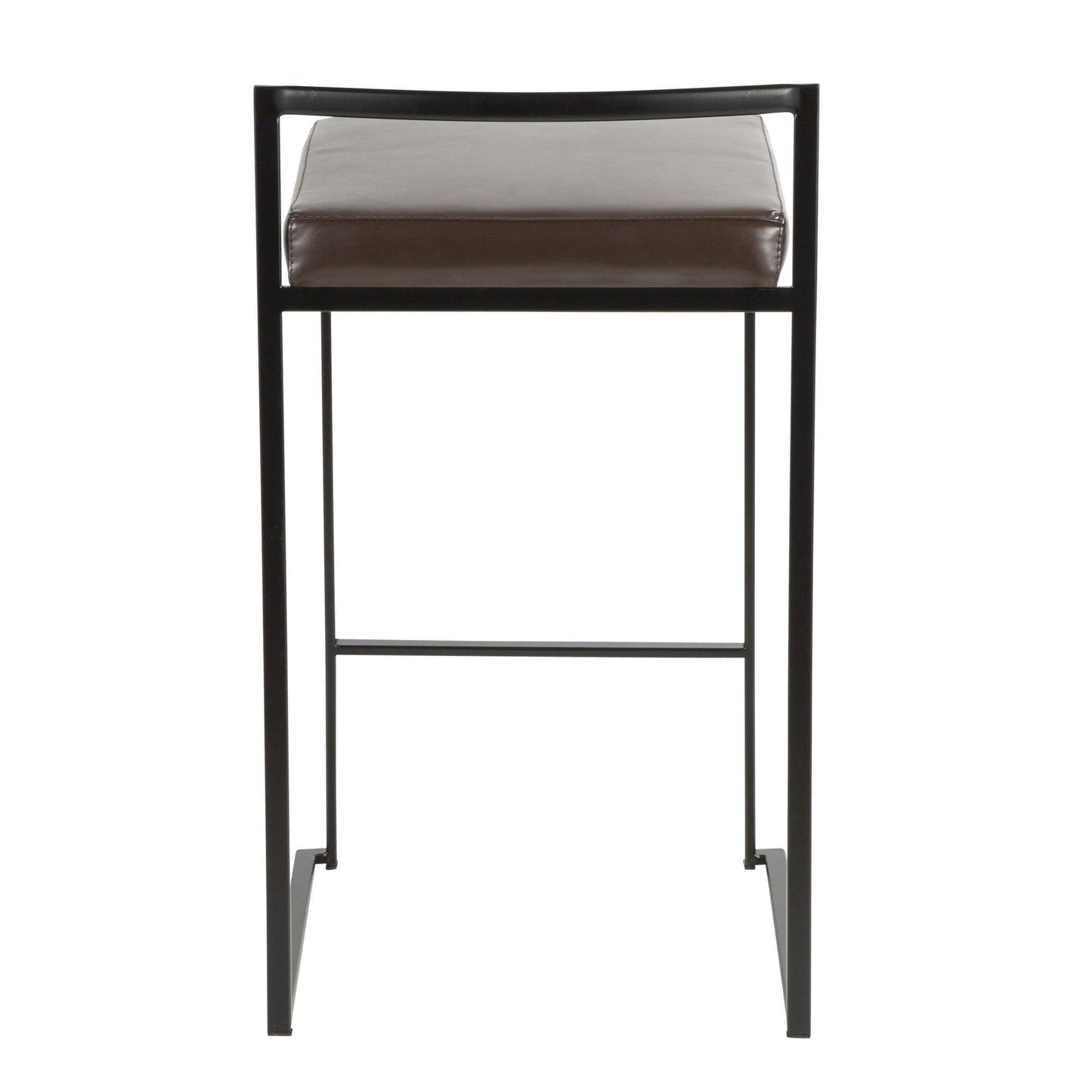Majestic Office Furniture Stacker 26" Fixed-Height Counter Stool - Set of 2