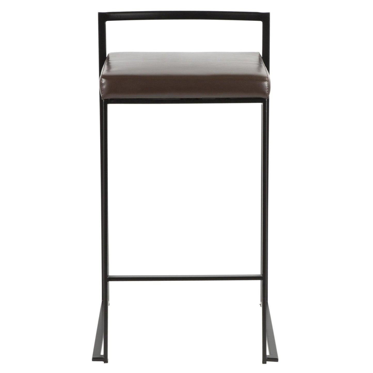 Majestic Office Furniture Stacker 26" Fixed-Height Counter Stool - Set of 2