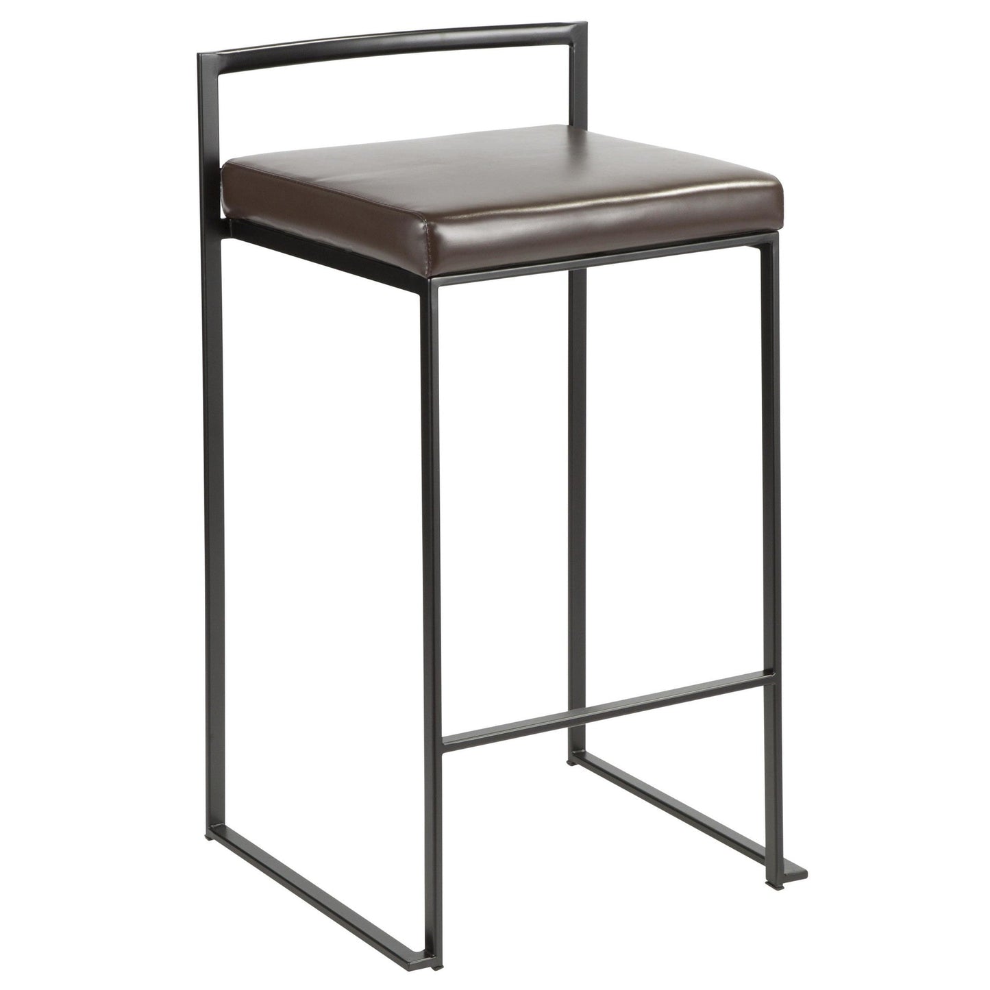 Majestic Office Furniture Stacker 26" Fixed-Height Counter Stool - Set of 2