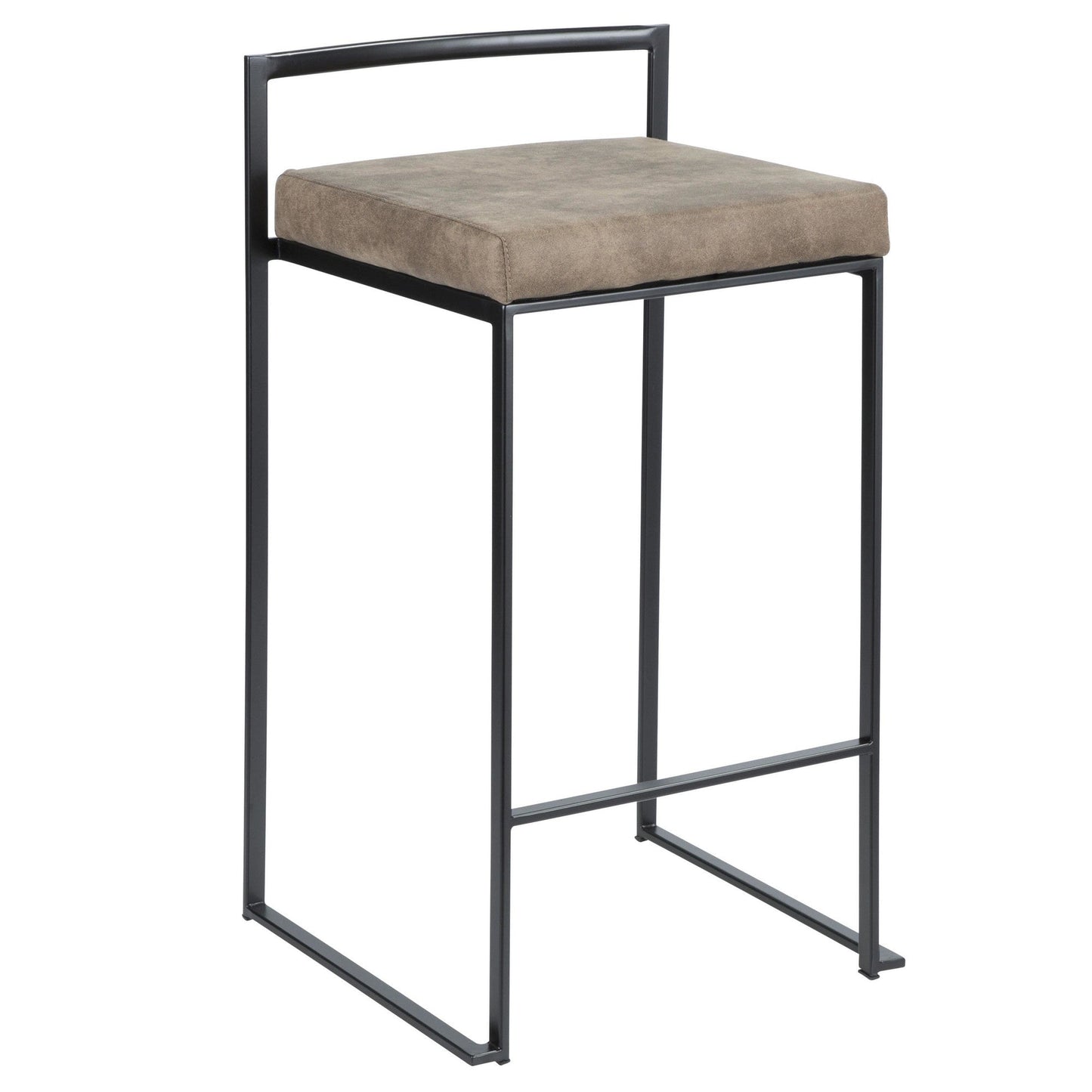 Majestic Office Furniture Stacker 26" Fixed-Height Counter Stool - Set of 2