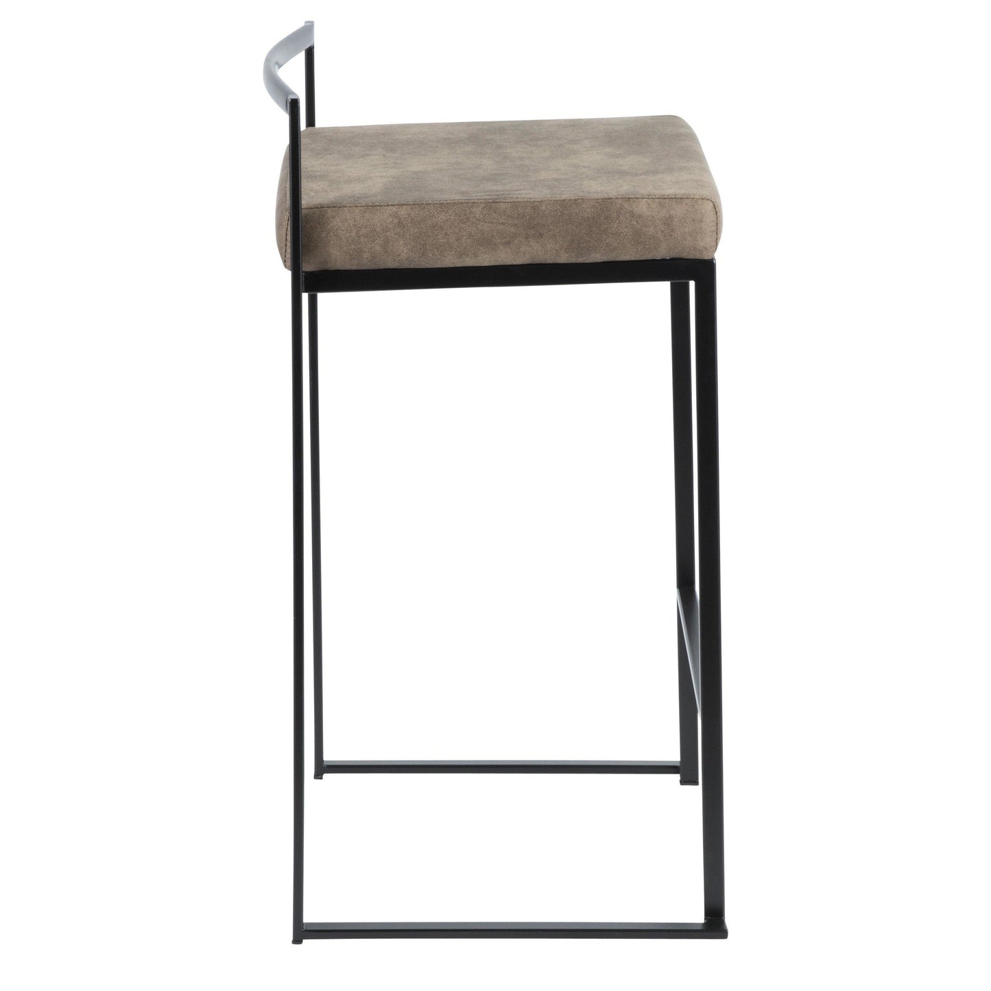 Majestic Office Furniture Stacker 26" Fixed-Height Counter Stool - Set of 2