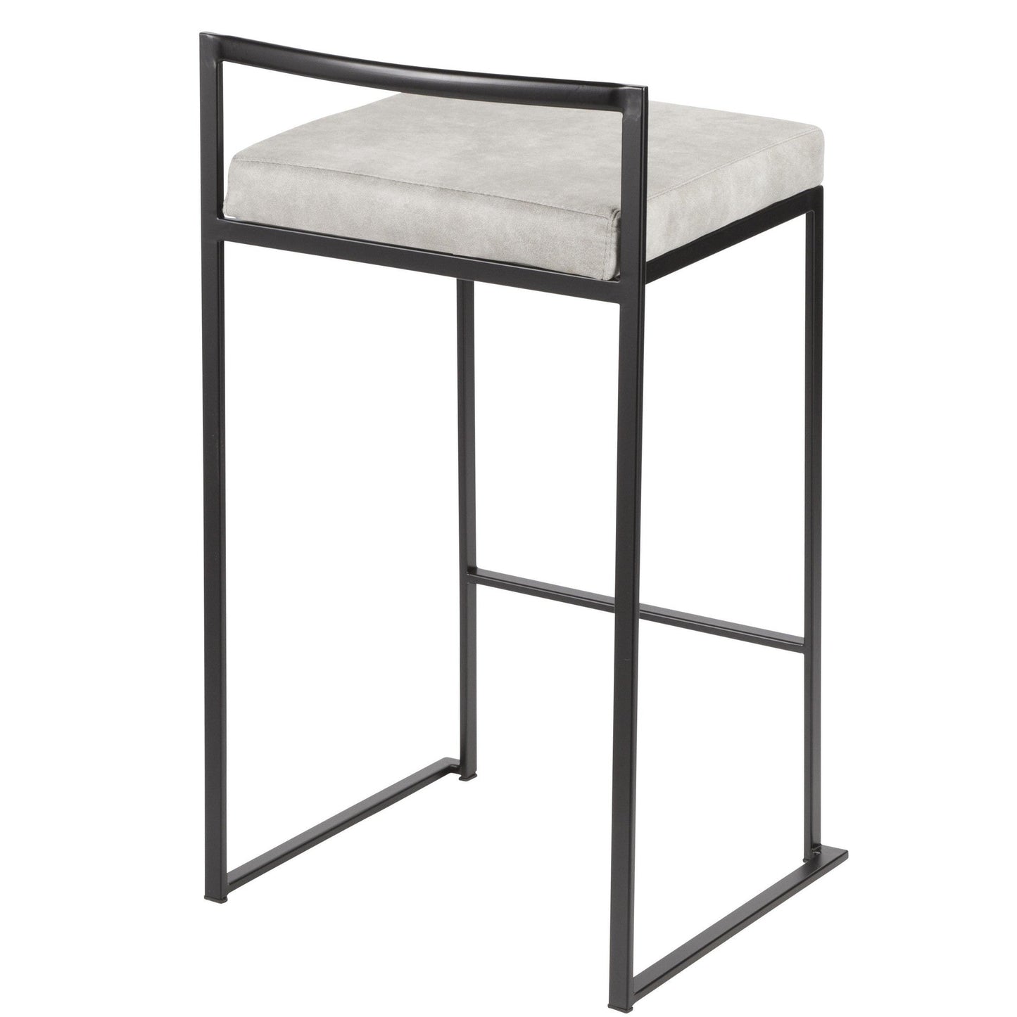Majestic Office Furniture Stacker 26" Fixed-Height Counter Stool - Set of 2