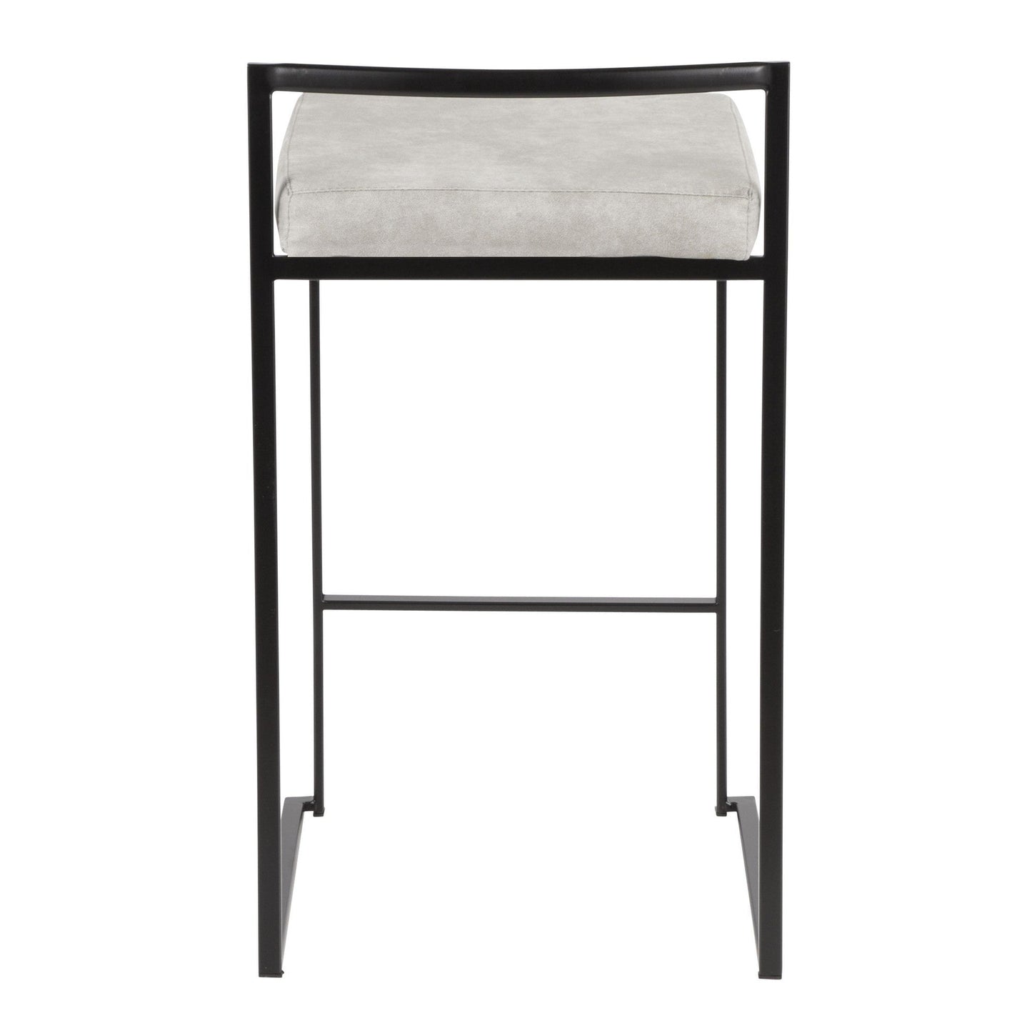 Majestic Office Furniture Stacker 26" Fixed-Height Counter Stool - Set of 2