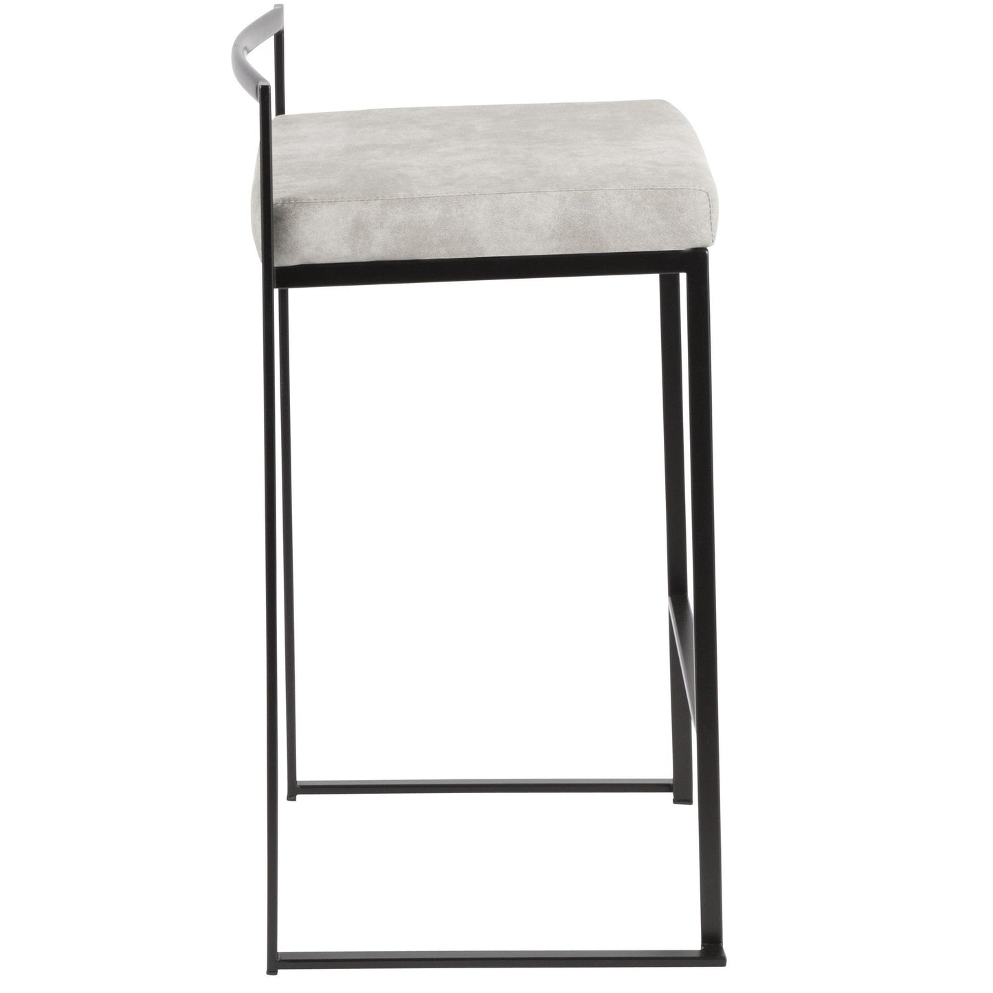 Majestic Office Furniture Stacker 26" Fixed-Height Counter Stool - Set of 2