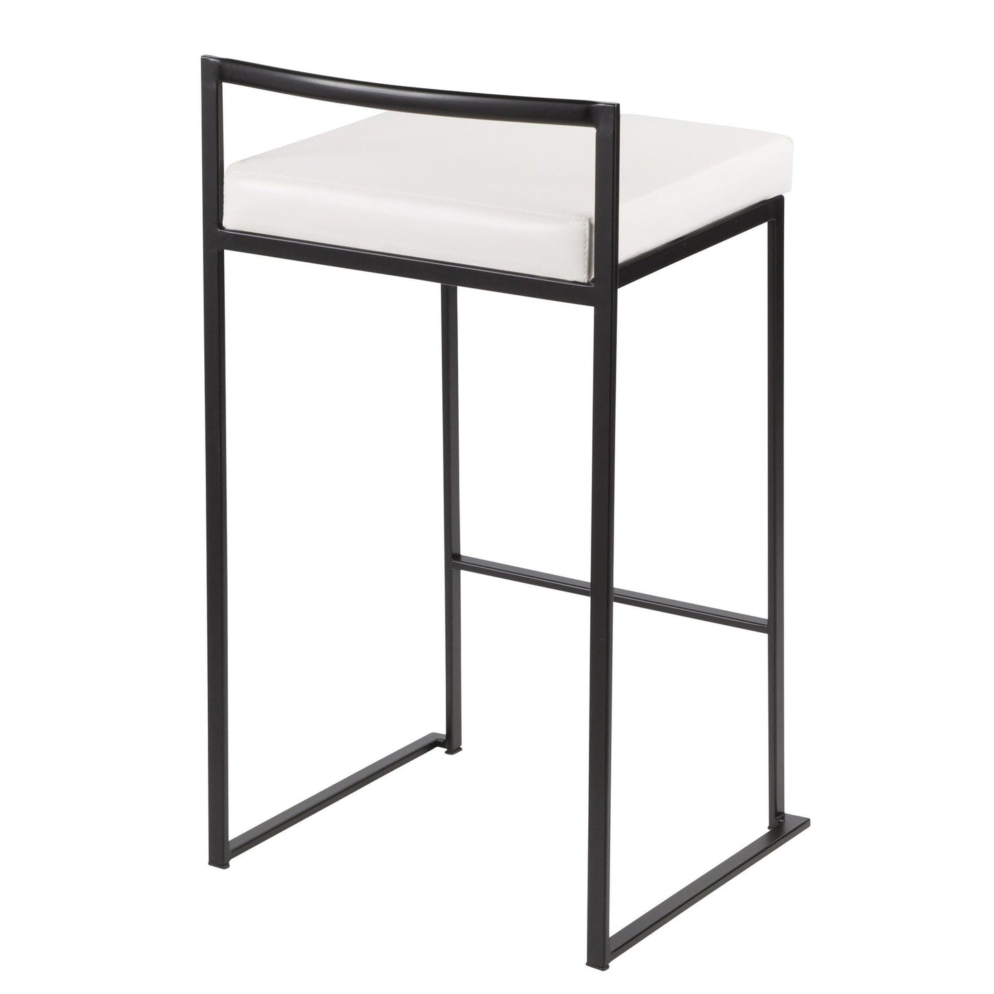 Majestic Office Furniture Stacker 26" Fixed-Height Counter Stool - Set of 2
