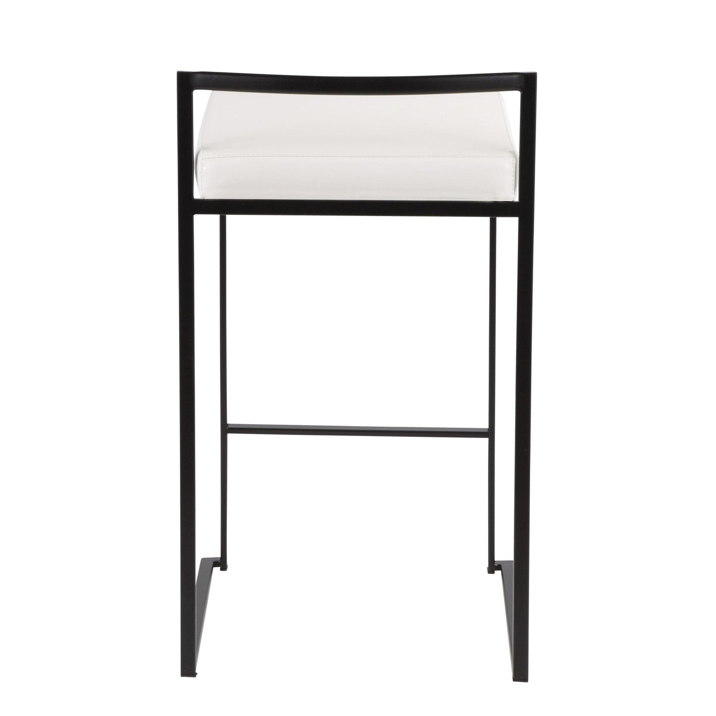 Majestic Office Furniture Stacker 26" Fixed-Height Counter Stool - Set of 2