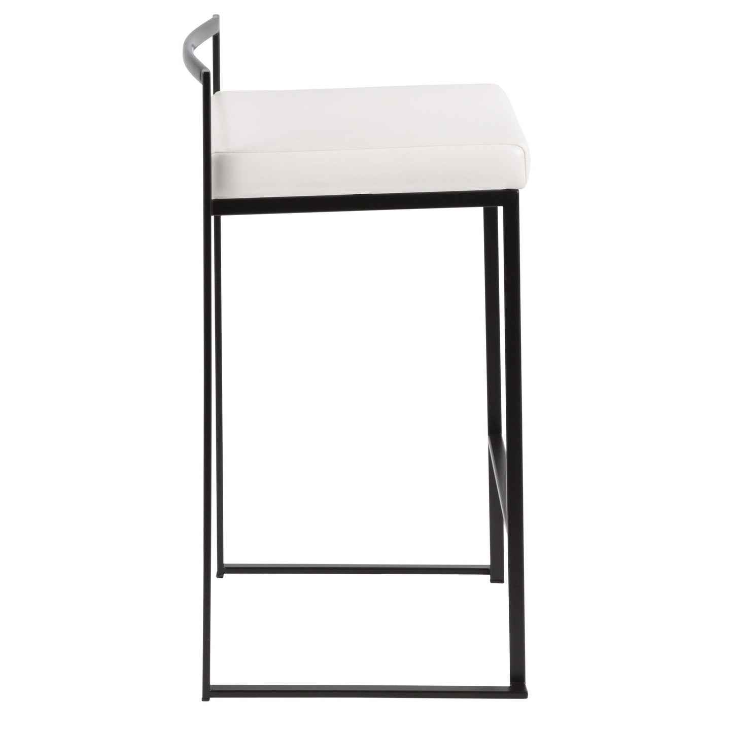 Majestic Office Furniture Stacker 26" Fixed-Height Counter Stool - Set of 2