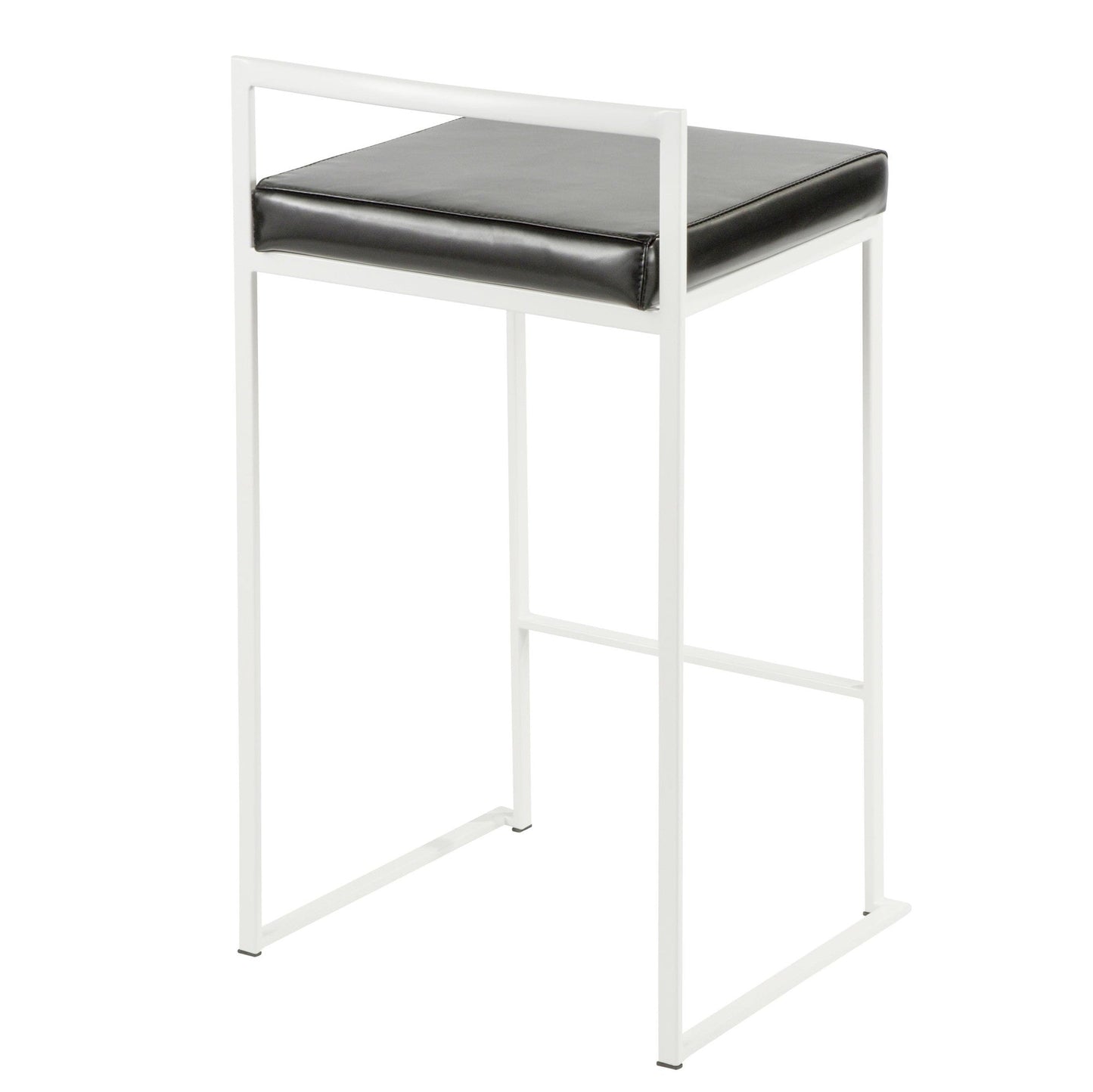 Majestic Office Furniture Stacker 26" Fixed-Height Counter Stool - Set of 2