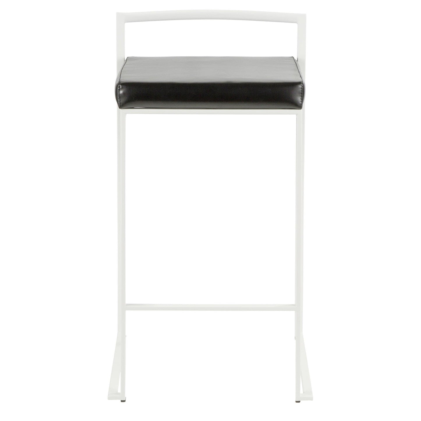 Majestic Office Furniture Stacker 26" Fixed-Height Counter Stool - Set of 2