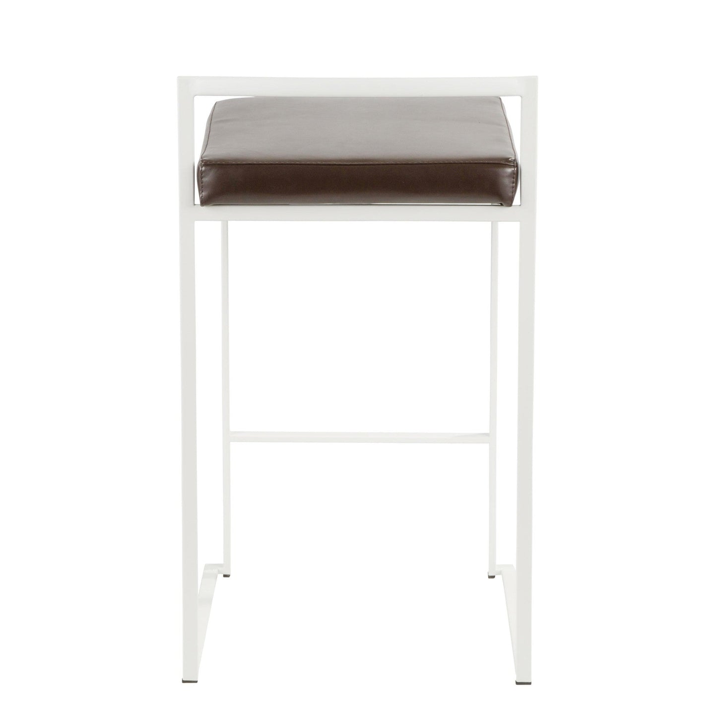 Majestic Office Furniture Stacker 26" Fixed-Height Counter Stool - Set of 2