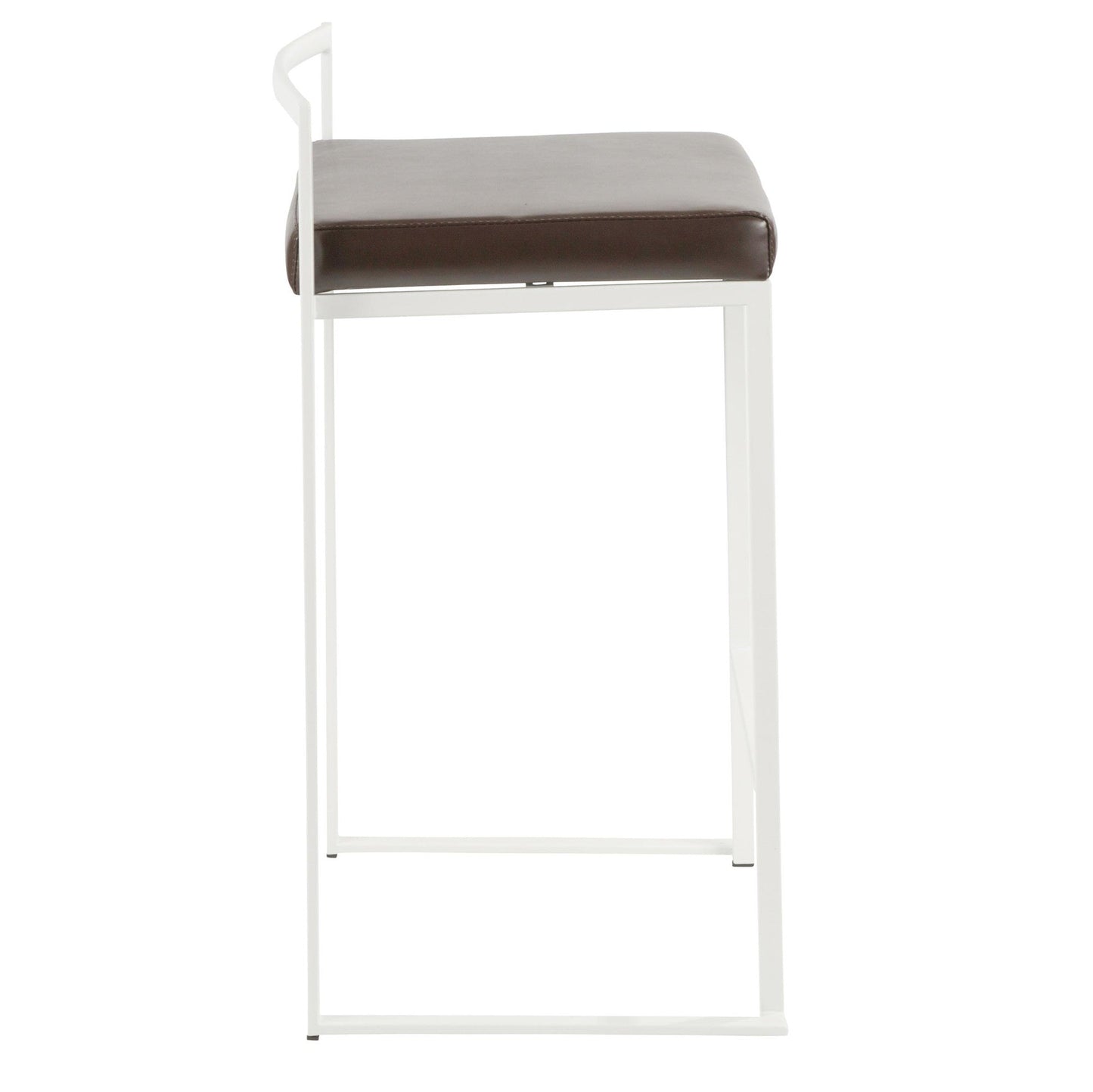 Majestic Office Furniture Stacker 26" Fixed-Height Counter Stool - Set of 2