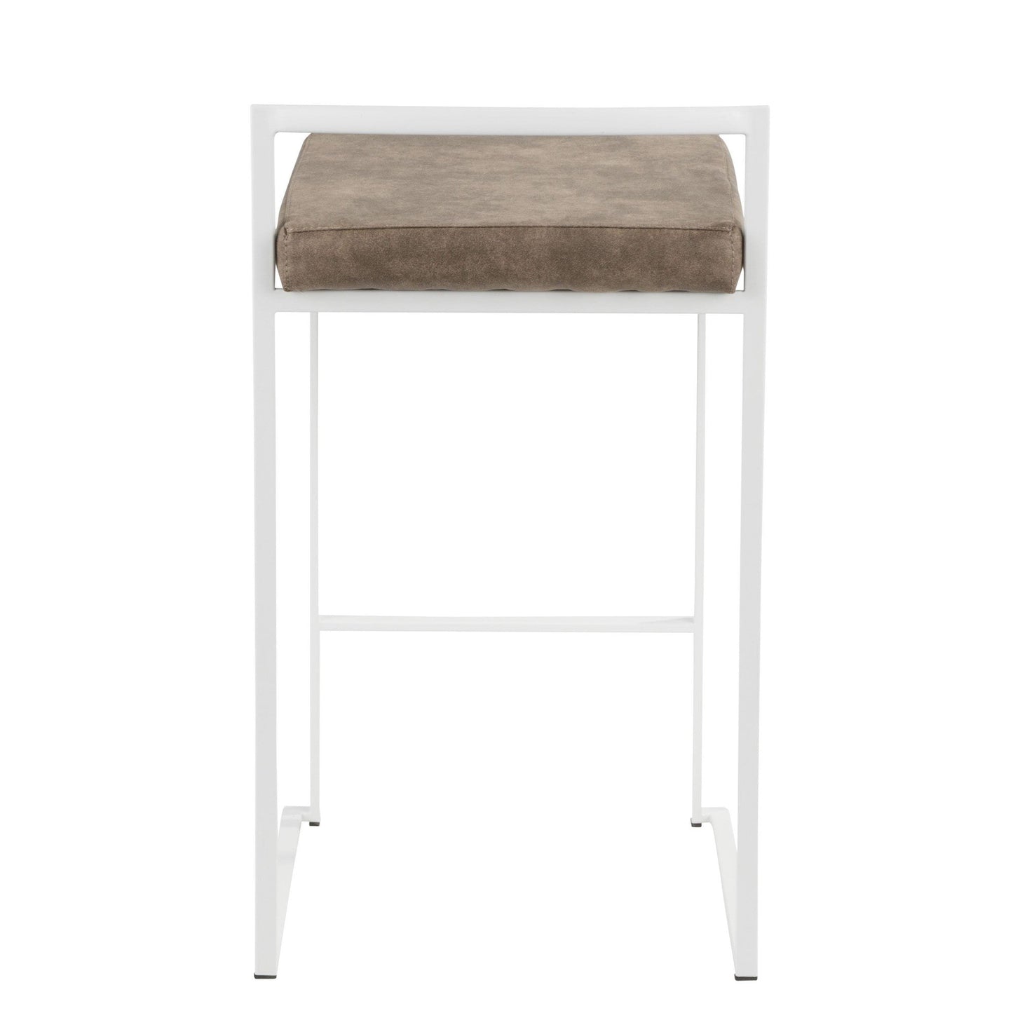 Majestic Office Furniture Stacker 26" Fixed-Height Counter Stool - Set of 2