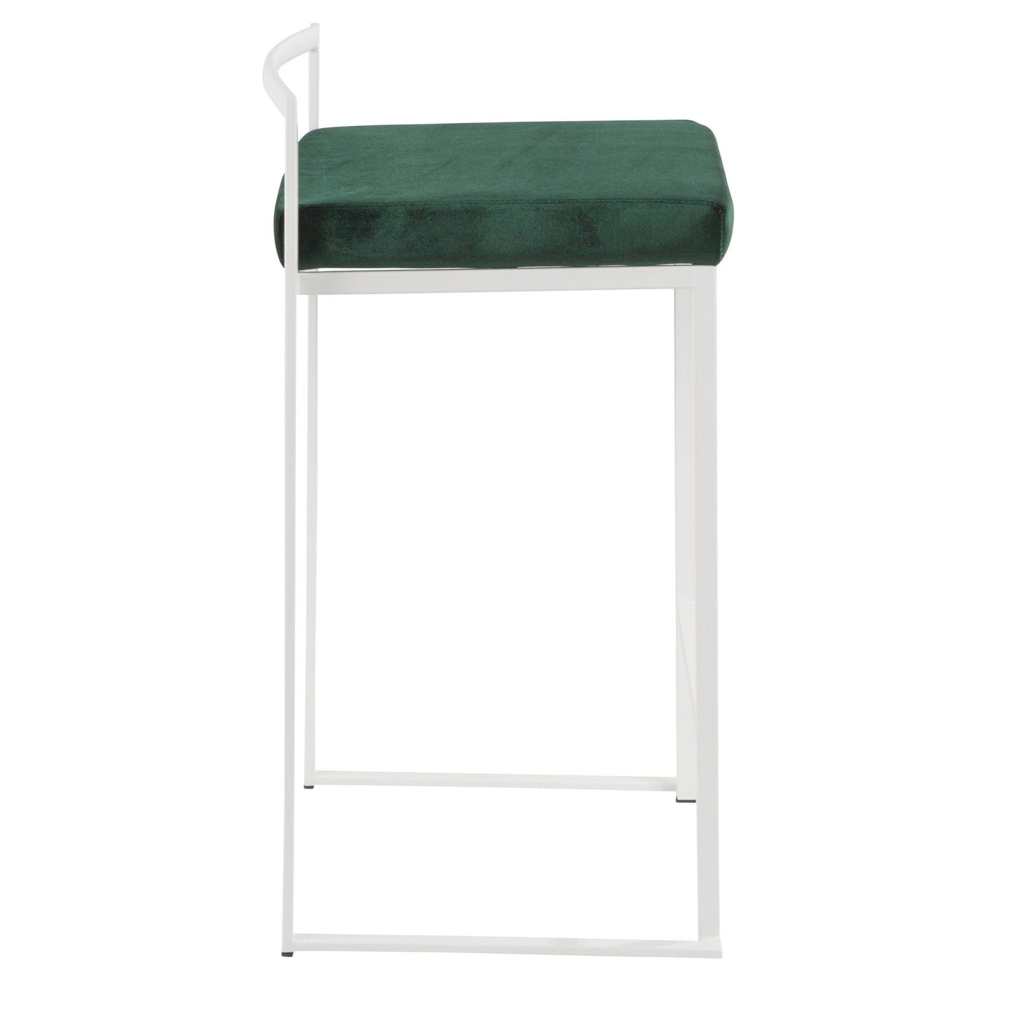 Majestic Office Furniture Stacker 26" Fixed-Height Counter Stool - Set of 2