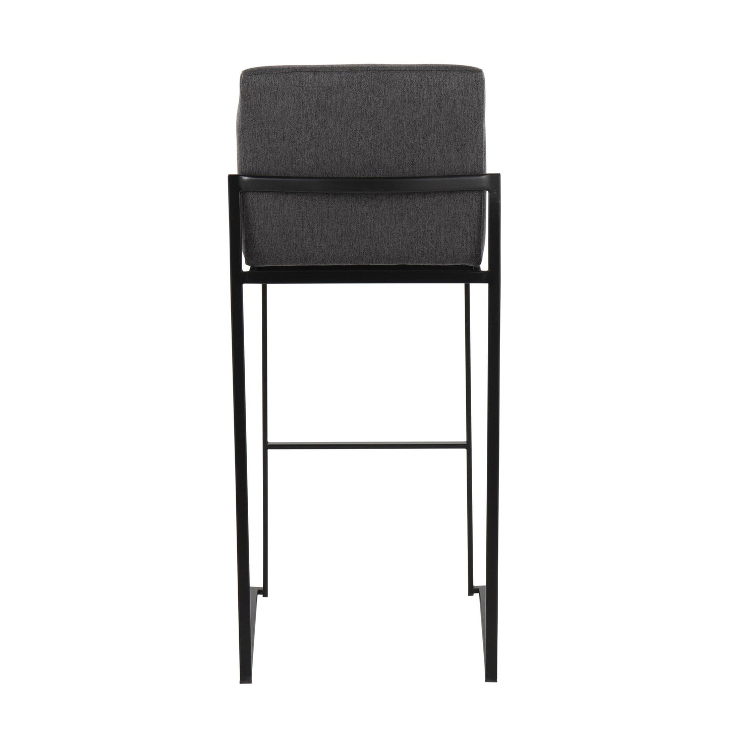 Majestic Office Furniture High Back 30" Fixed-Height Barstool - Set of 2