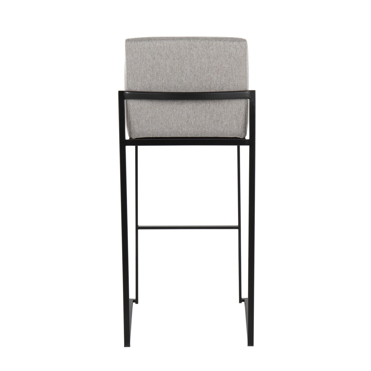 Majestic Office Furniture High Back 30" Fixed-Height Barstool - Set of 2