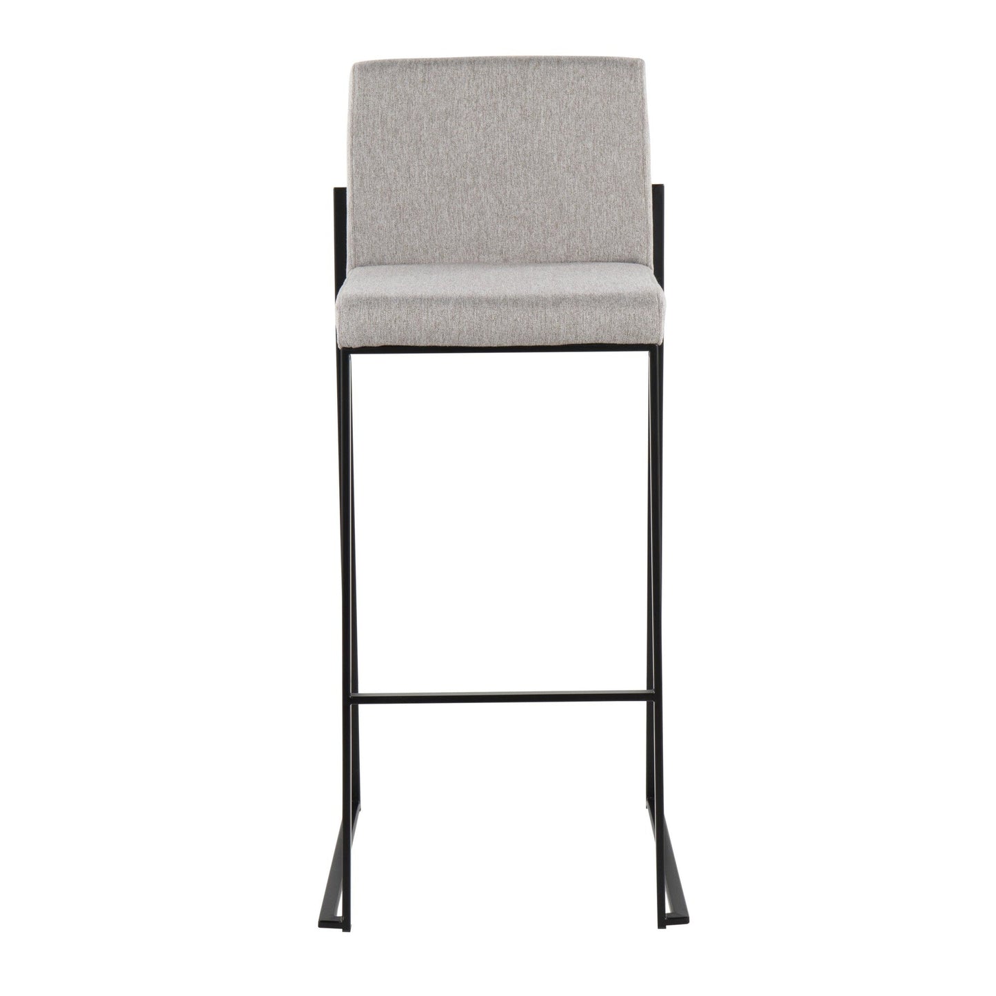 Majestic Office Furniture High Back 30" Fixed-Height Barstool - Set of 2