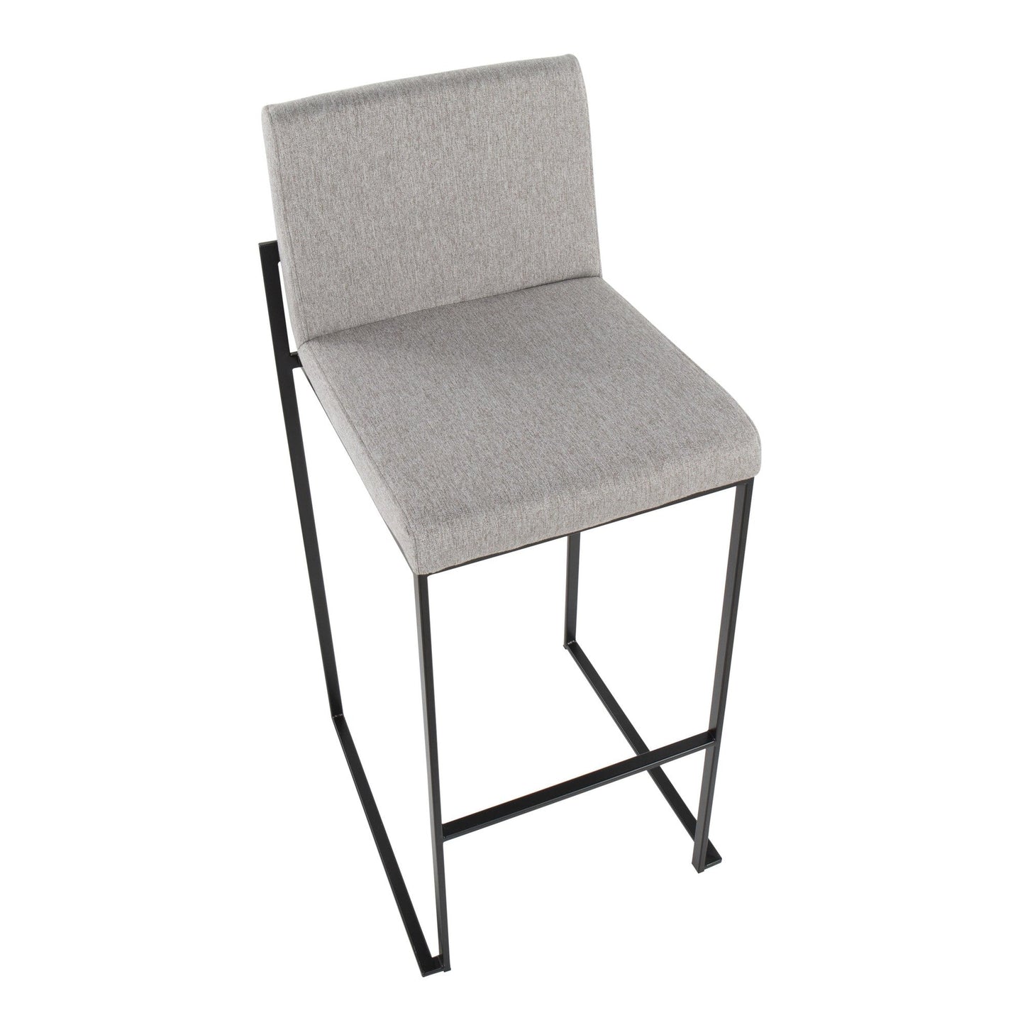 Majestic Office Furniture High Back 30" Fixed-Height Barstool - Set of 2