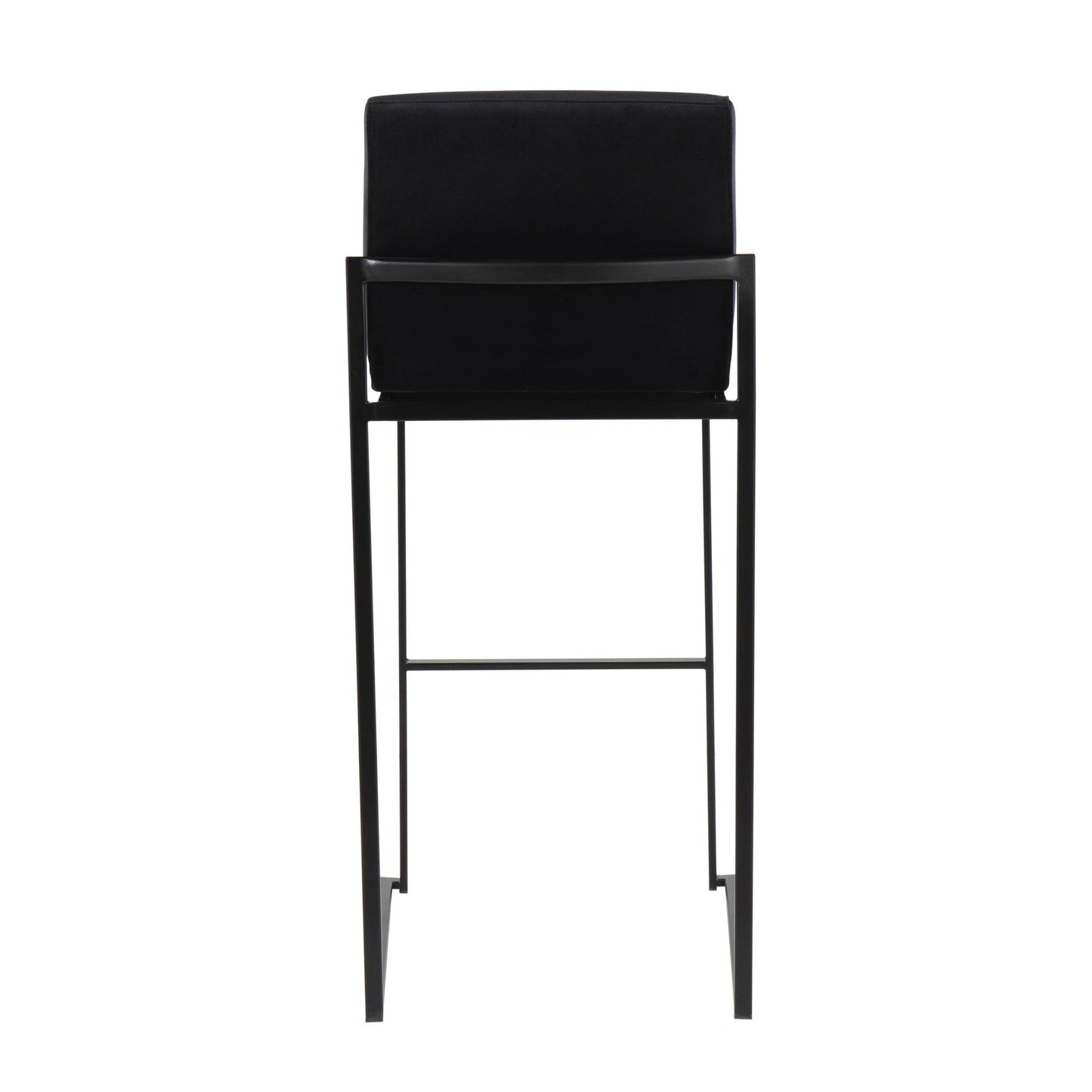 Majestic Office Furniture High Back 30" Fixed-Height Barstool - Set of 2