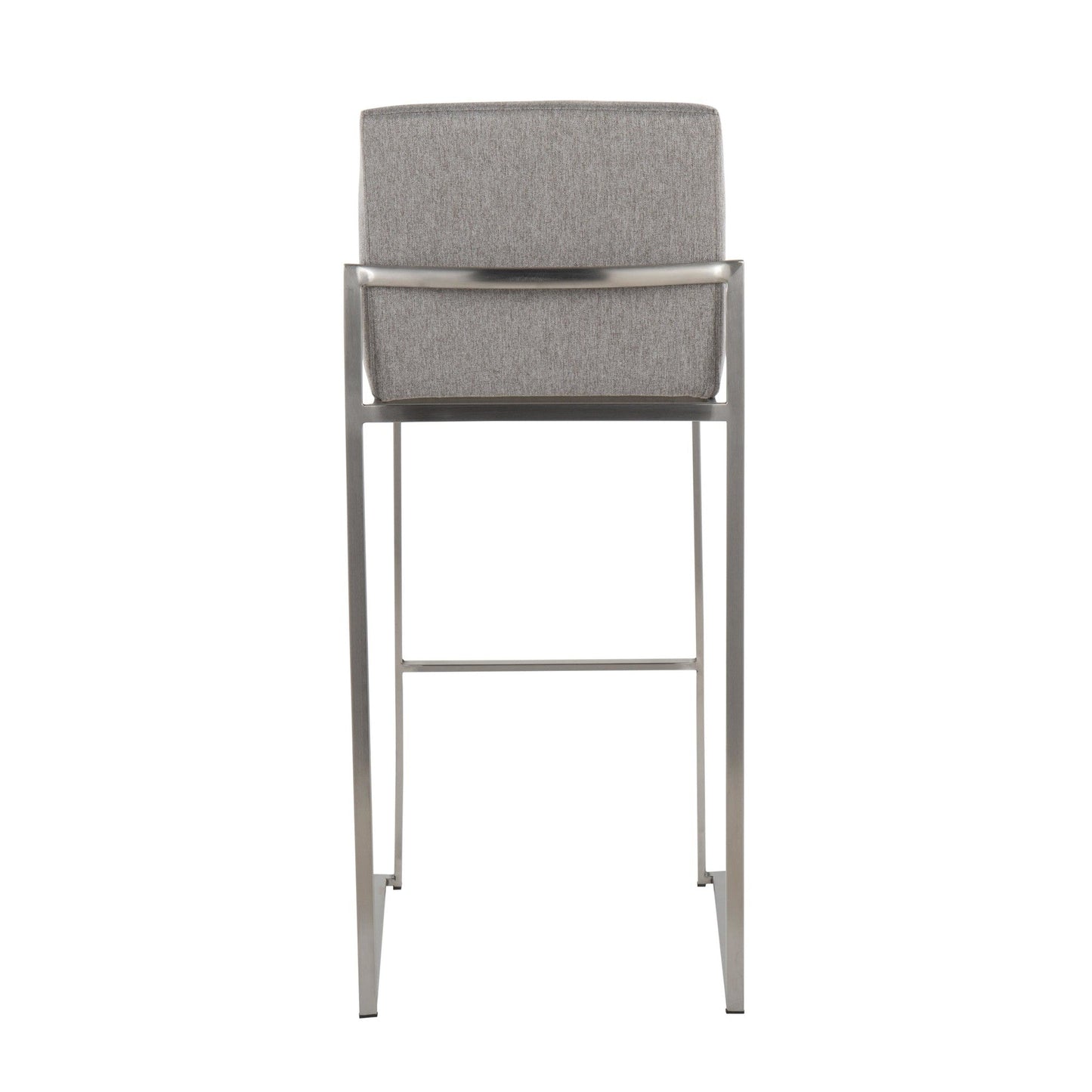 Majestic Office Furniture High Back 30" Fixed-Height Barstool - Set of 2