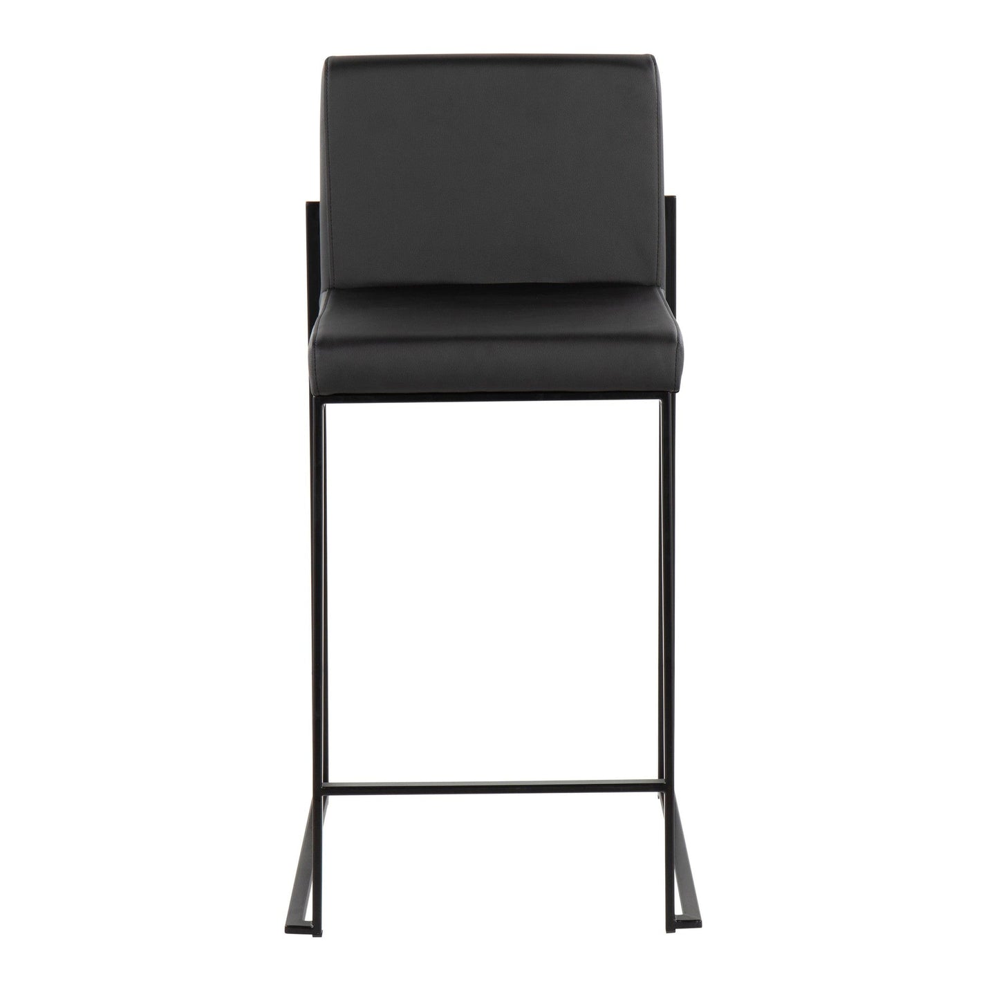 Majestic Office Furniture High Back 26" Fixed-Height Counter Stool - Set of 2