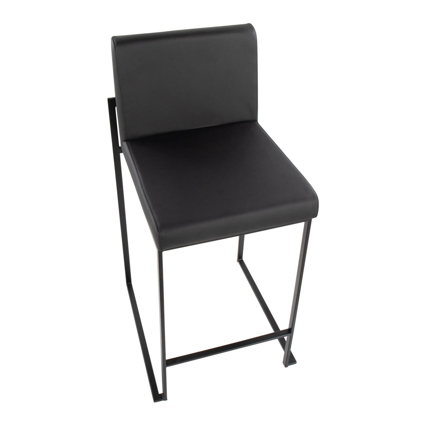 Majestic Office Furniture High Back 26" Fixed-Height Counter Stool - Set of 2