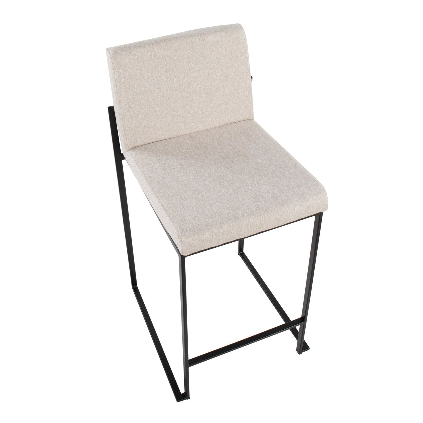 Majestic Office Furniture High Back 26" Fixed-Height Counter Stool - Set of 2