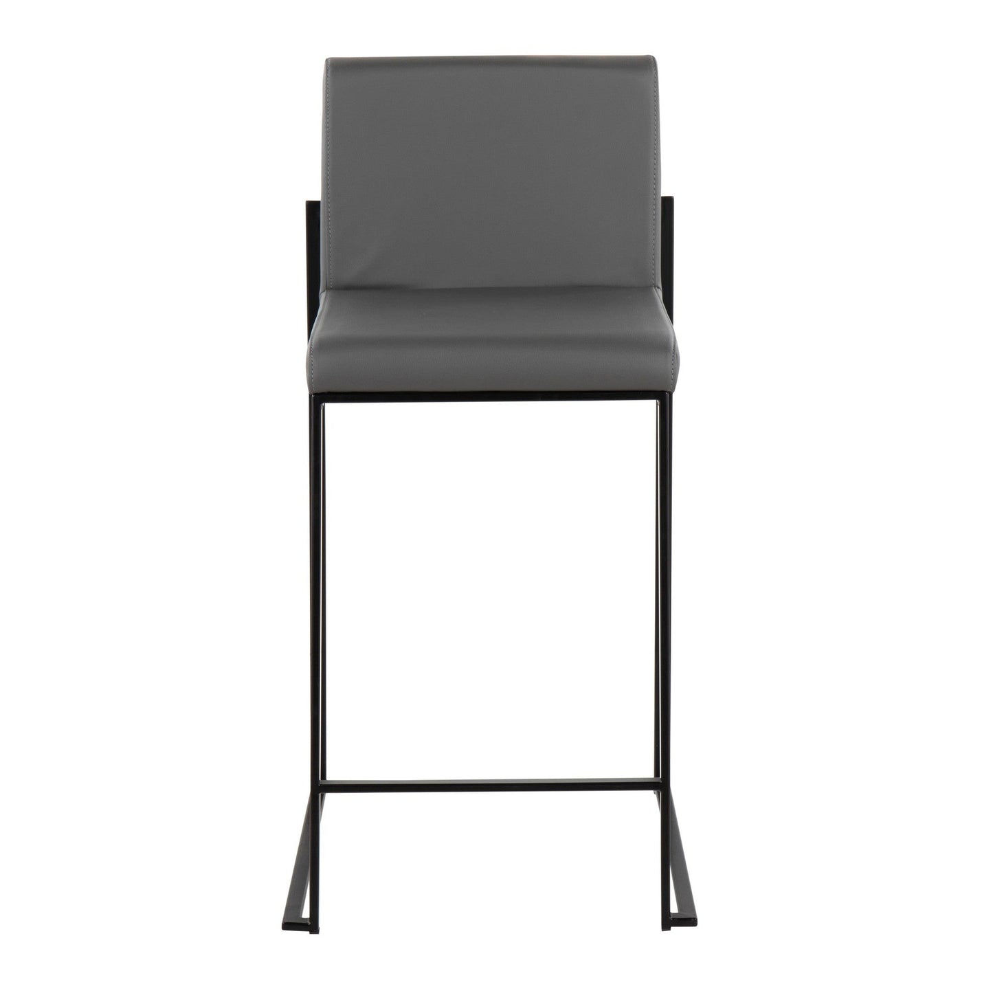 Majestic Office Furniture High Back 26" Fixed-Height Counter Stool - Set of 2