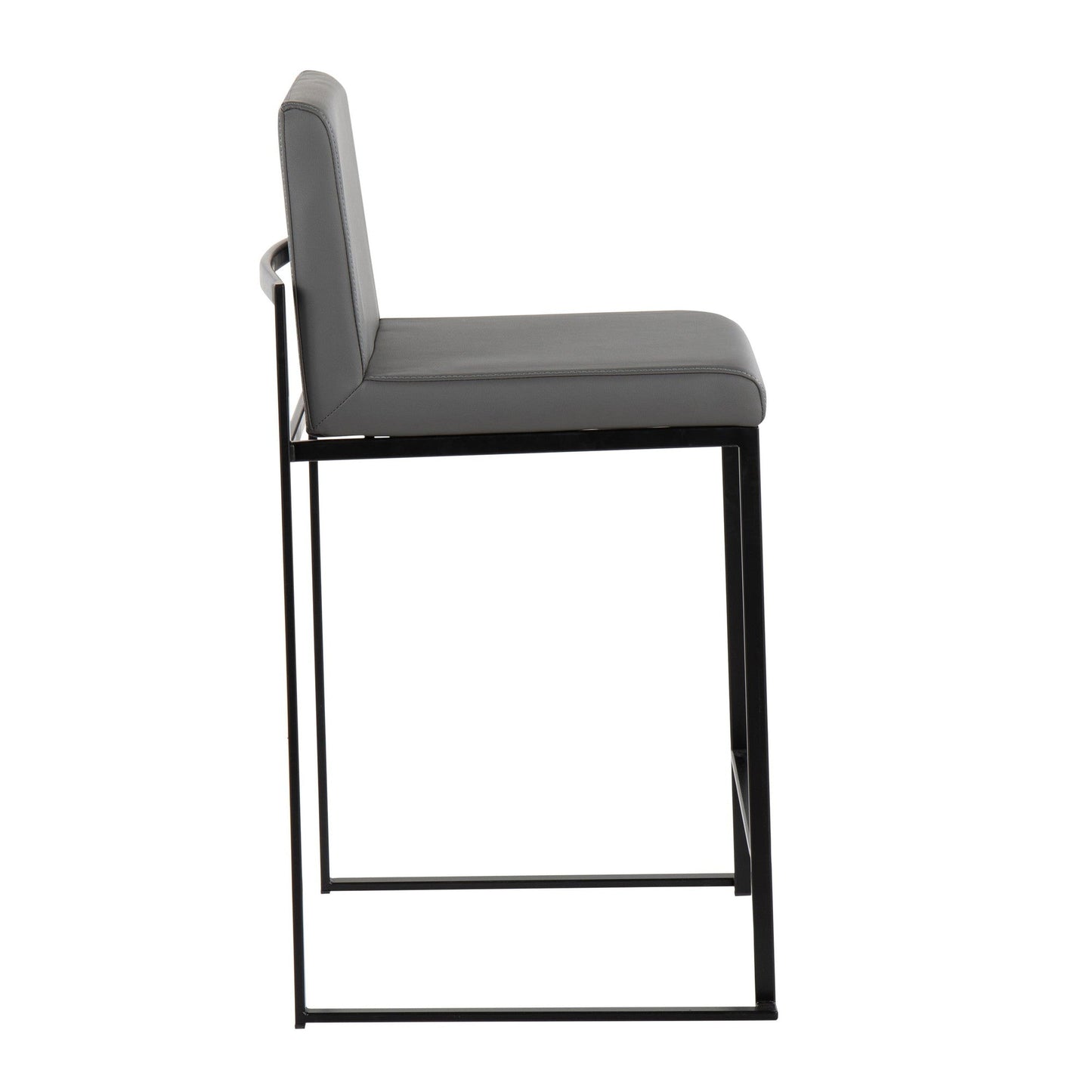 Majestic Office Furniture High Back 26" Fixed-Height Counter Stool - Set of 2