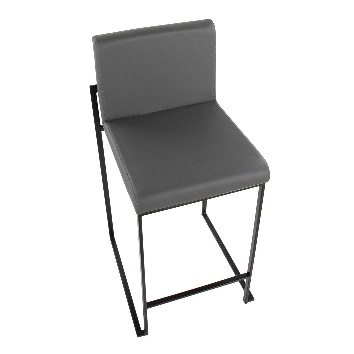 Majestic Office Furniture High Back 26" Fixed-Height Counter Stool - Set of 2