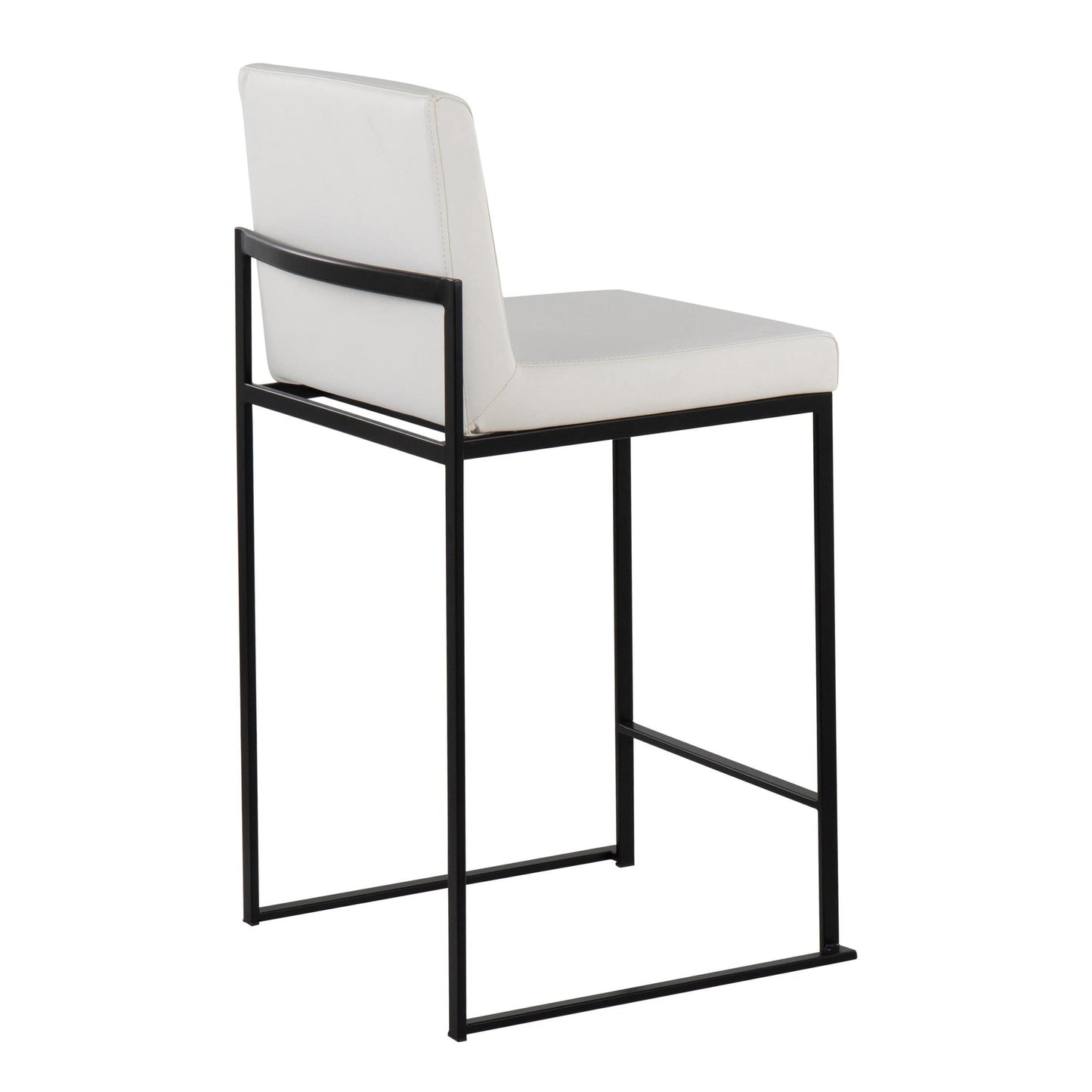 Majestic Office Furniture High Back 26" Fixed-Height Counter Stool - Set of 2