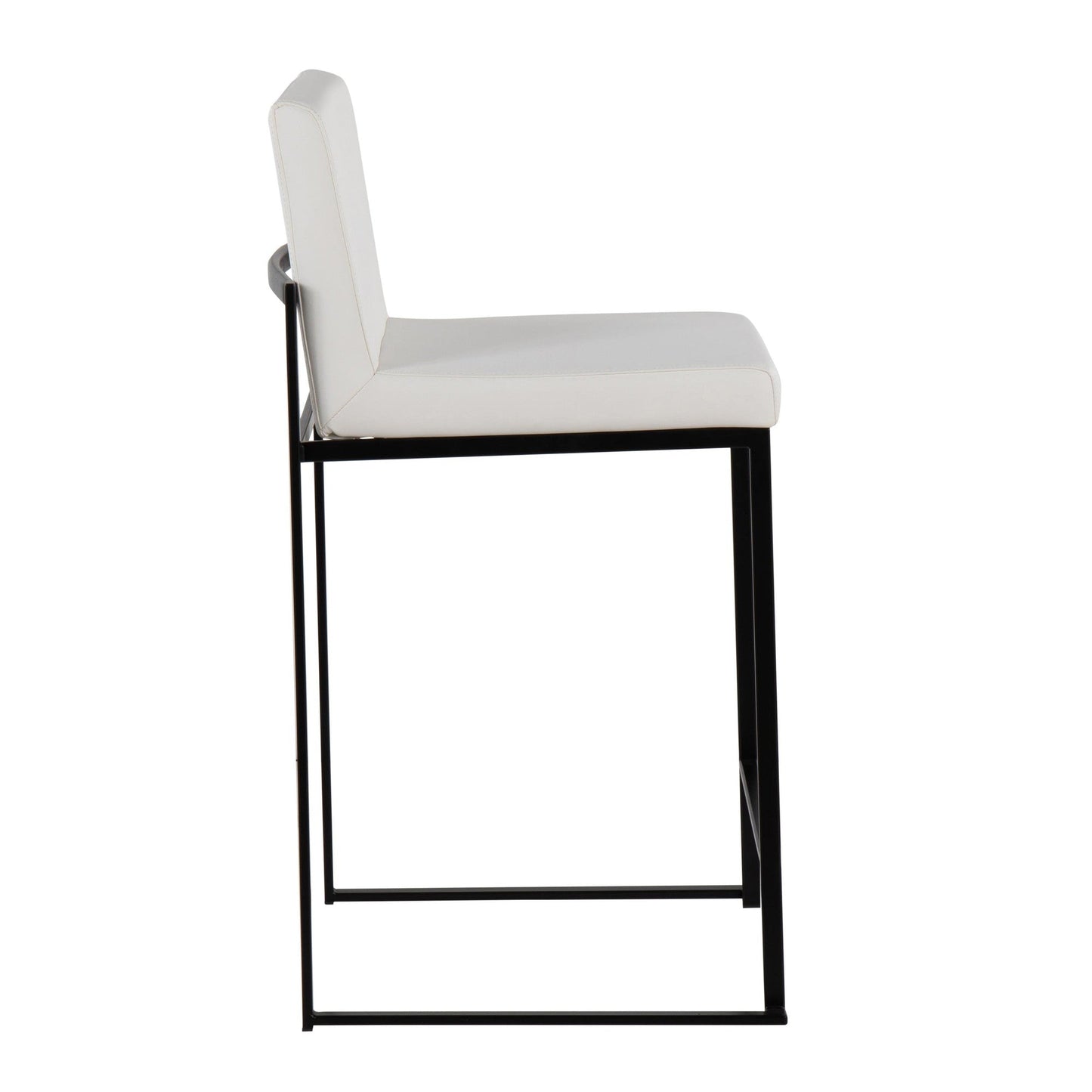 Majestic Office Furniture High Back 26" Fixed-Height Counter Stool - Set of 2