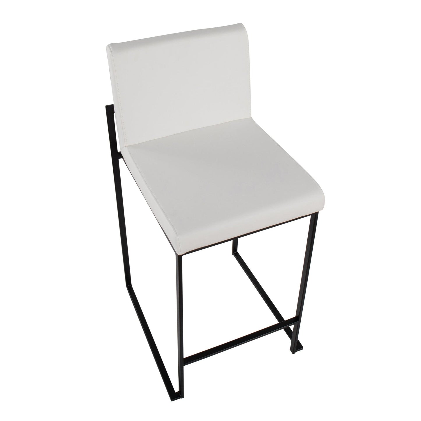 Majestic Office Furniture High Back 26" Fixed-Height Counter Stool - Set of 2