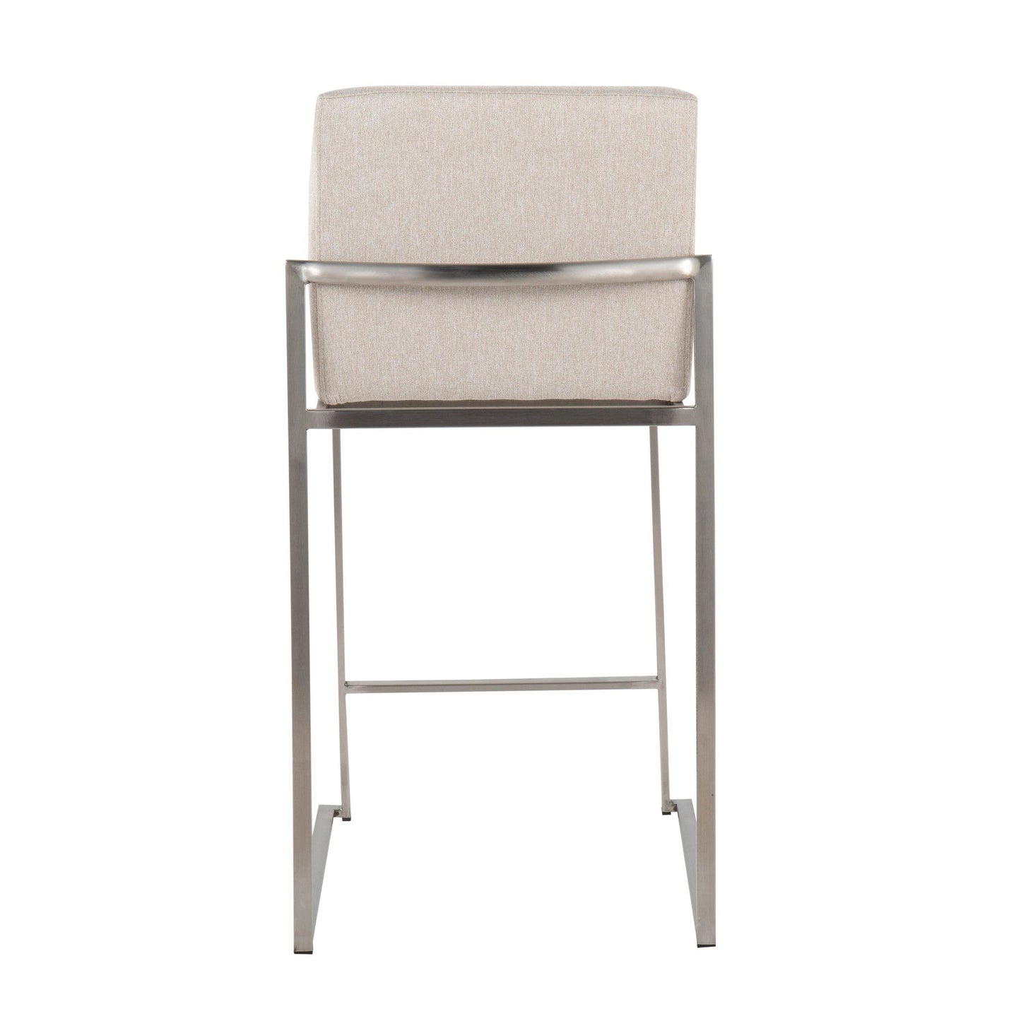 Majestic Office Furniture High Back 26" Fixed-Height Counter Stool - Set of 2