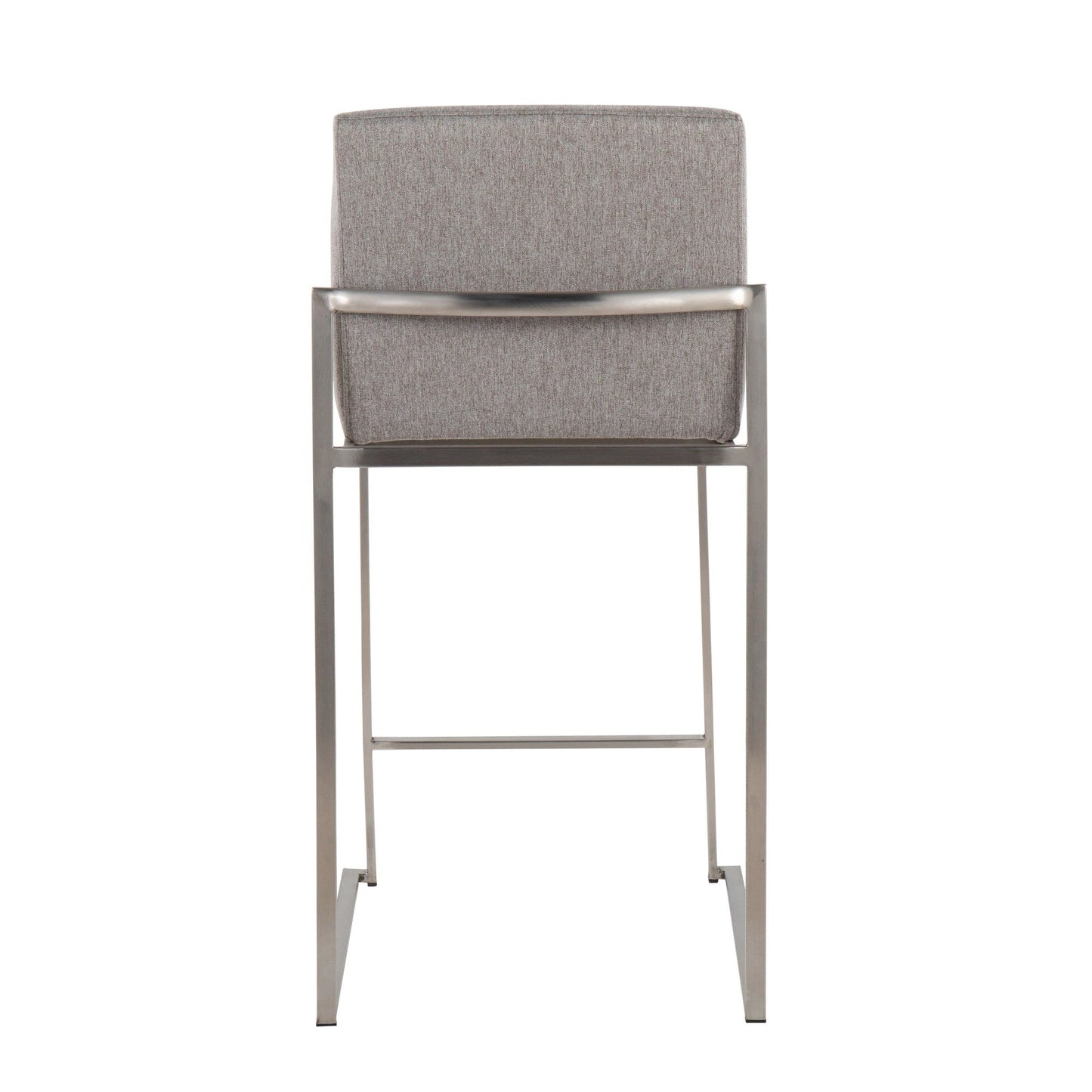 Majestic Office Furniture High Back 26" Fixed-Height Counter Stool - Set of 2