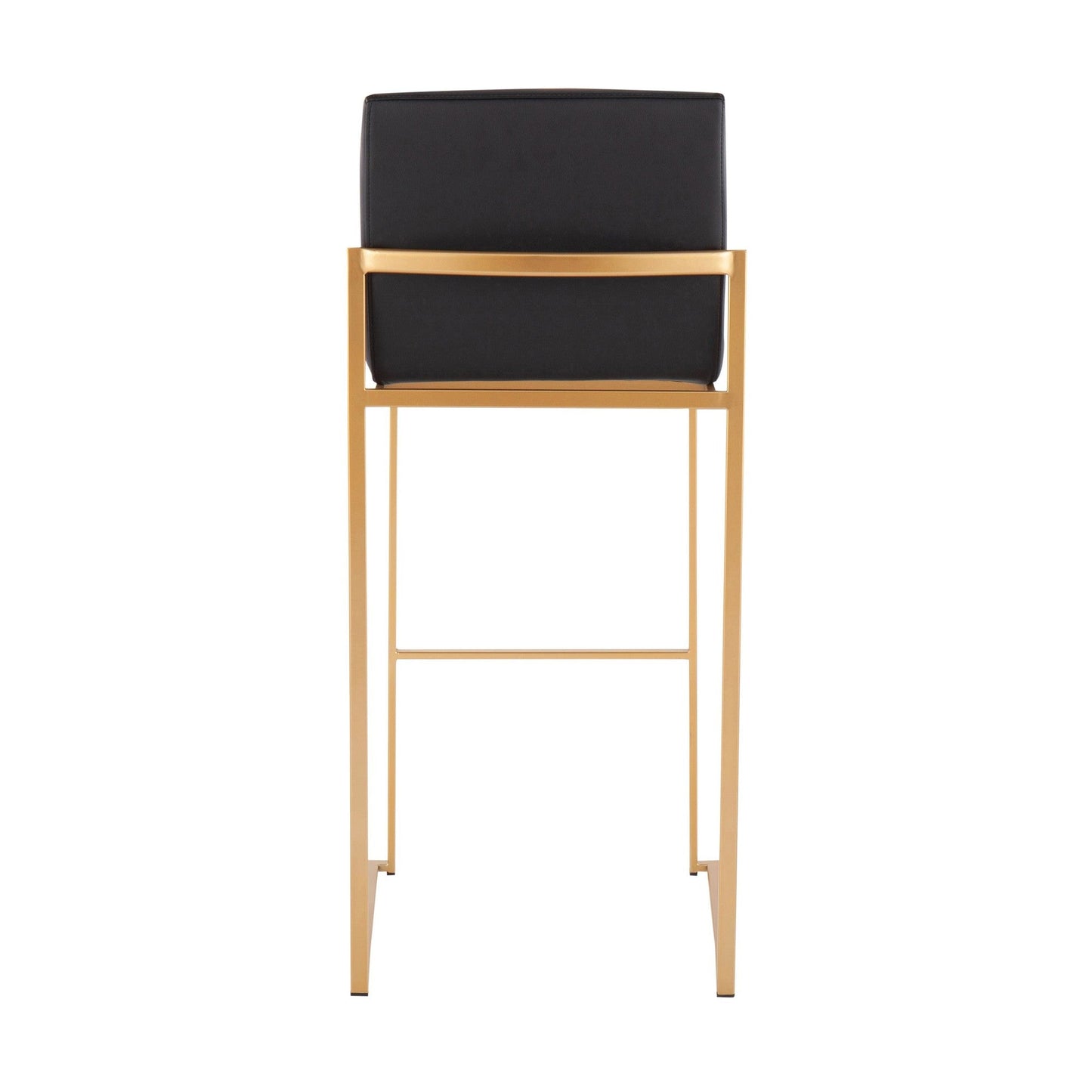 Majestic Office Furniture High Back 30" Fixed-Height Barstool - Set of 2
