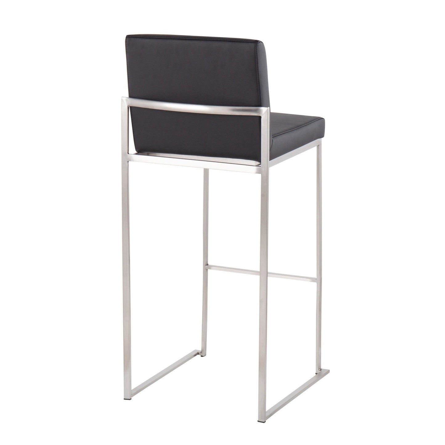 Majestic Office Furniture High Back 30" Fixed-Height Barstool - Set of 2