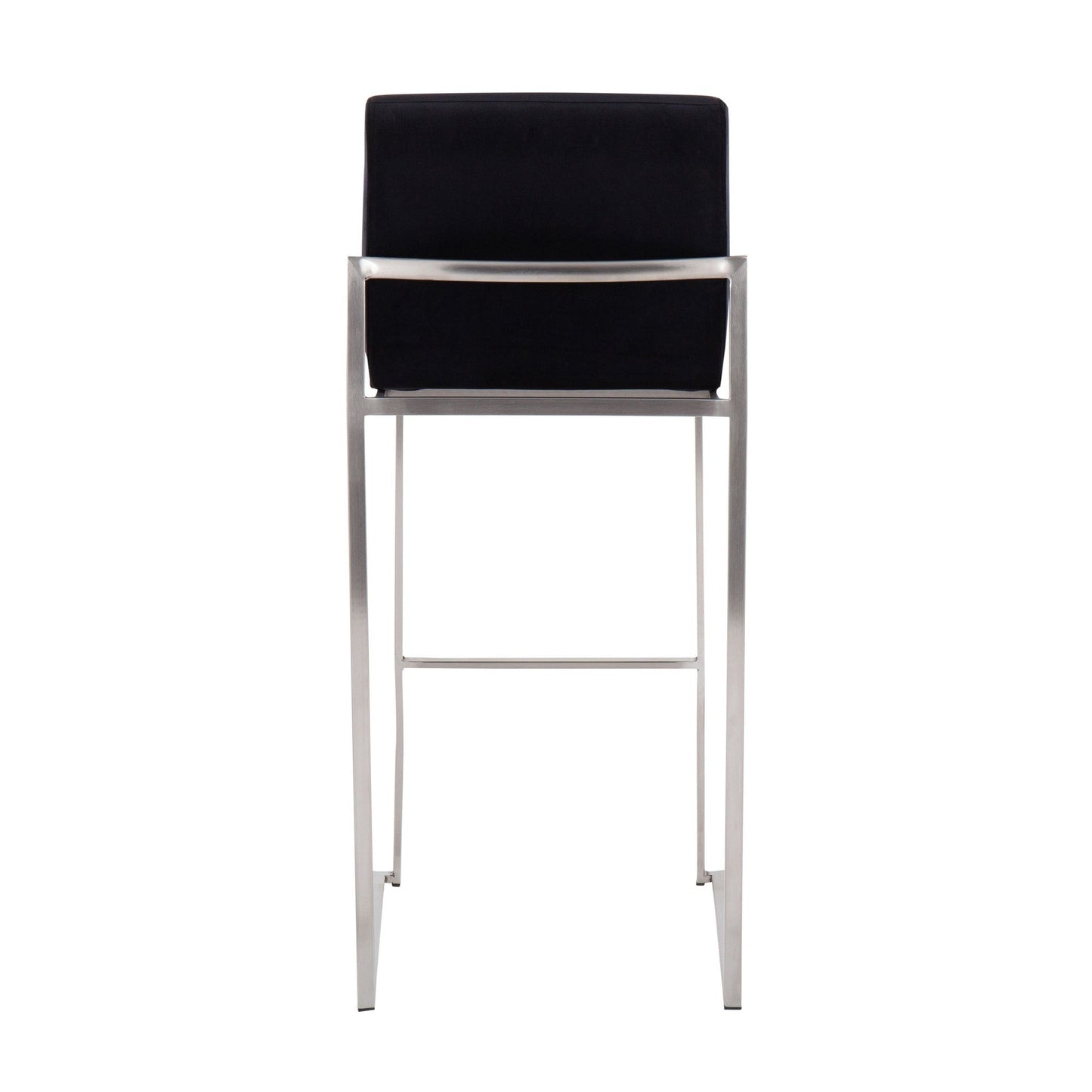 Majestic Office Furniture High Back 30" Fixed-Height Barstool - Set of 2