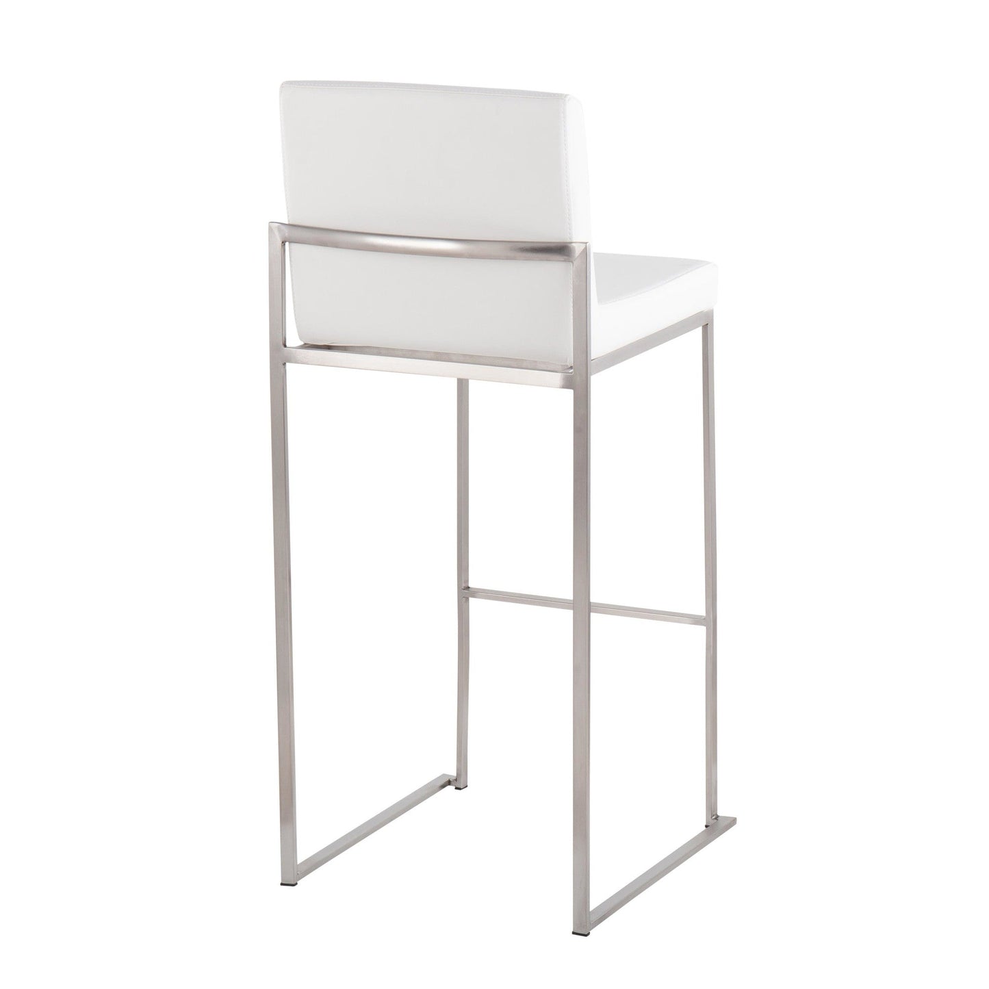 Majestic Office Furniture High Back 30" Fixed-Height Barstool - Set of 2