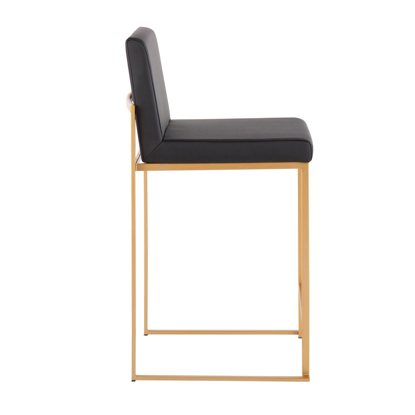 Majestic Office Furniture High Back 26" Fixed-Height Counter Stool - Set of 2